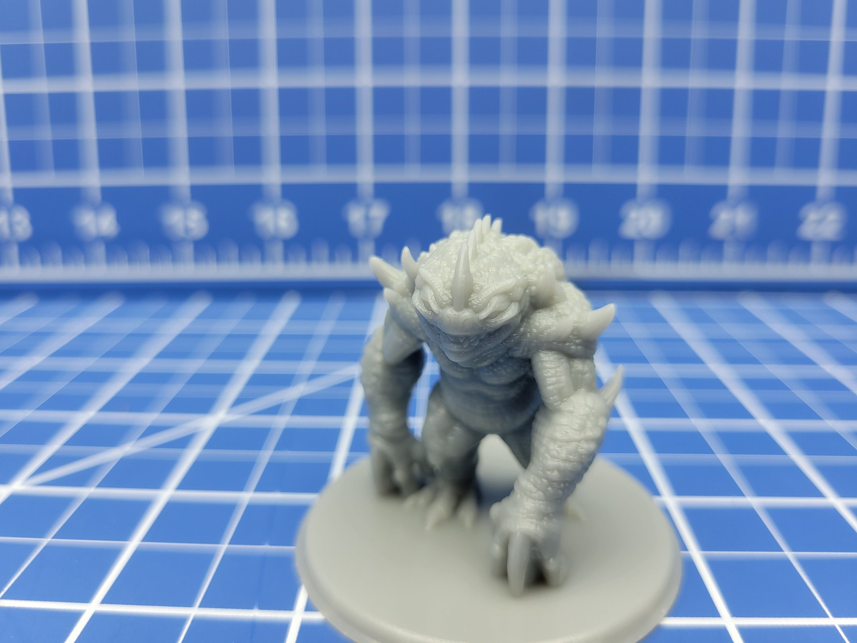 Slaad - Minis - Beasts and Badies - Hero's Hoard - DND - Pathfinder - Dungeons & Dragons - RPG - Tabletop - EC3D - Miniature