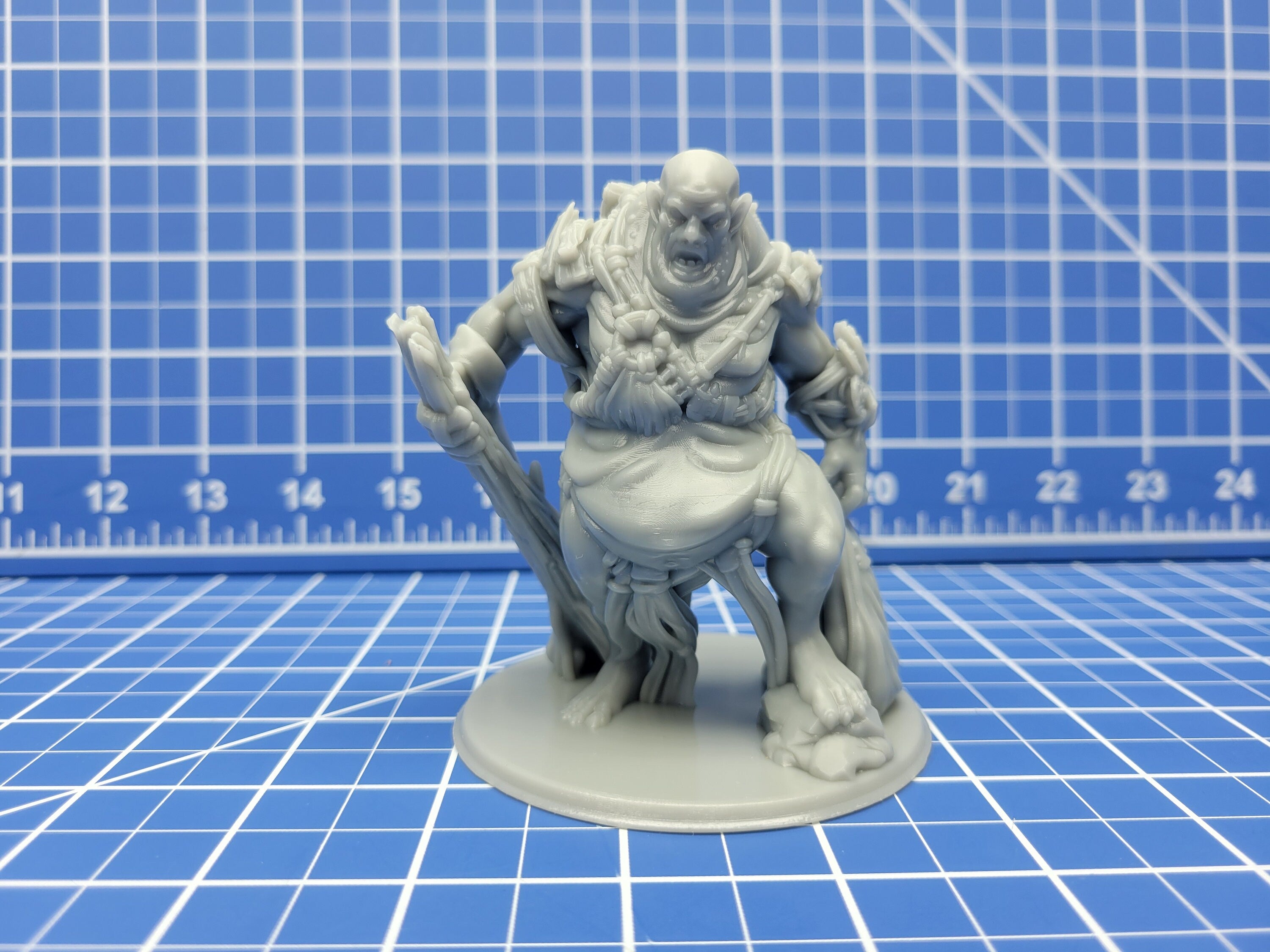 Hill Giants - Minis - Beasts and Badies - Hero's Hoard - DND - Pathfinder - Dungeons & Dragons - RPG - Tabletop - EC3D - Miniature