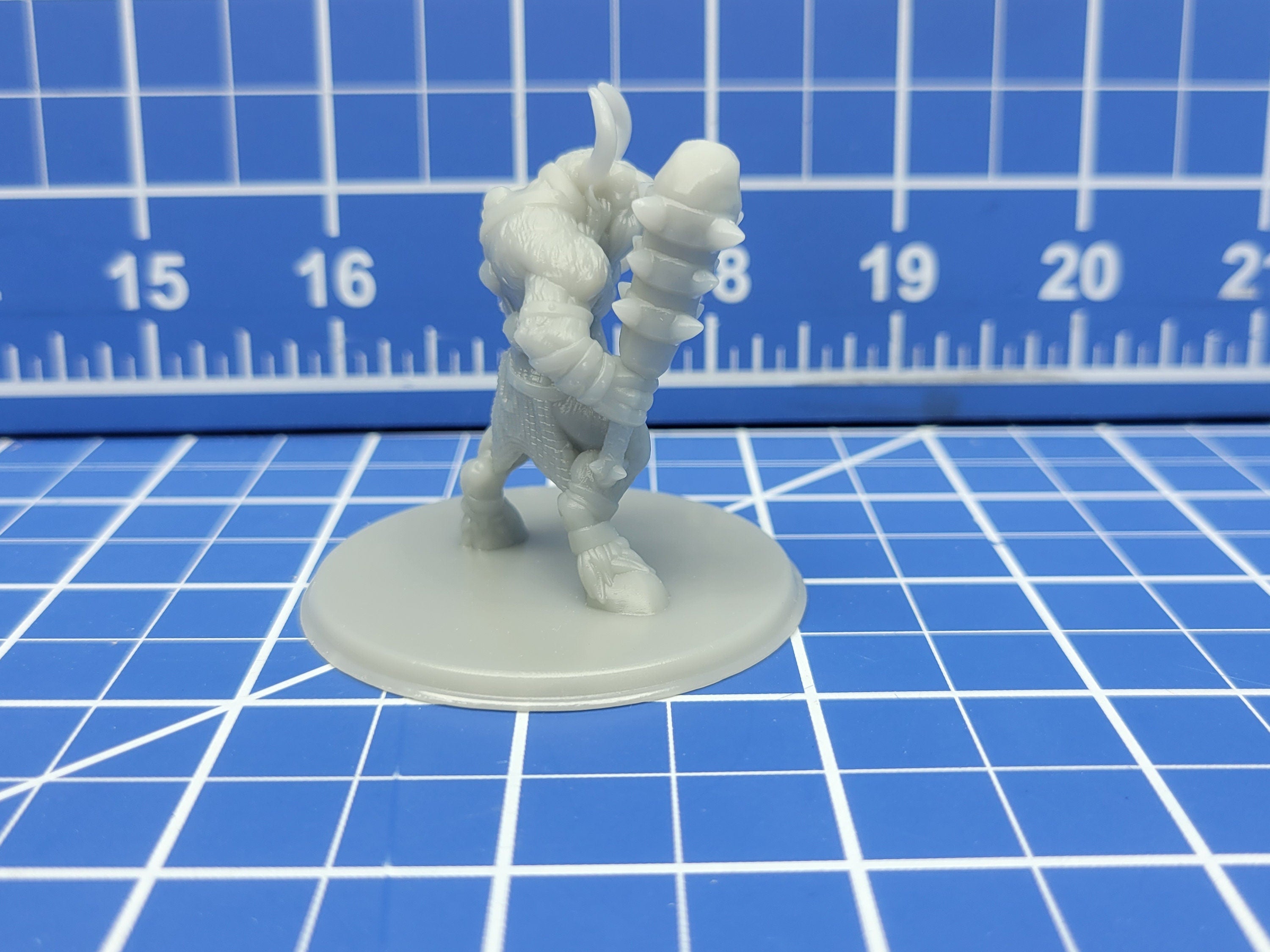 Minotaur - Minis - Beasts and Badies - Hero's Hoard - DND - Pathfinder - Dungeons & Dragons - RPG - Tabletop - EC3D - Miniature