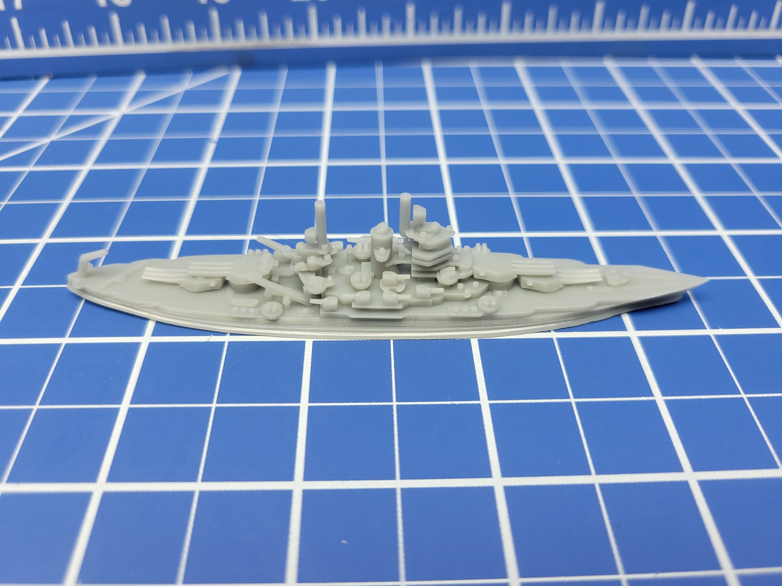 Battleship - New Mexico - 1945 Variant -US Navy - Wargaming - Axis and Allies - Naval Miniature - Tabletop Games - Warships