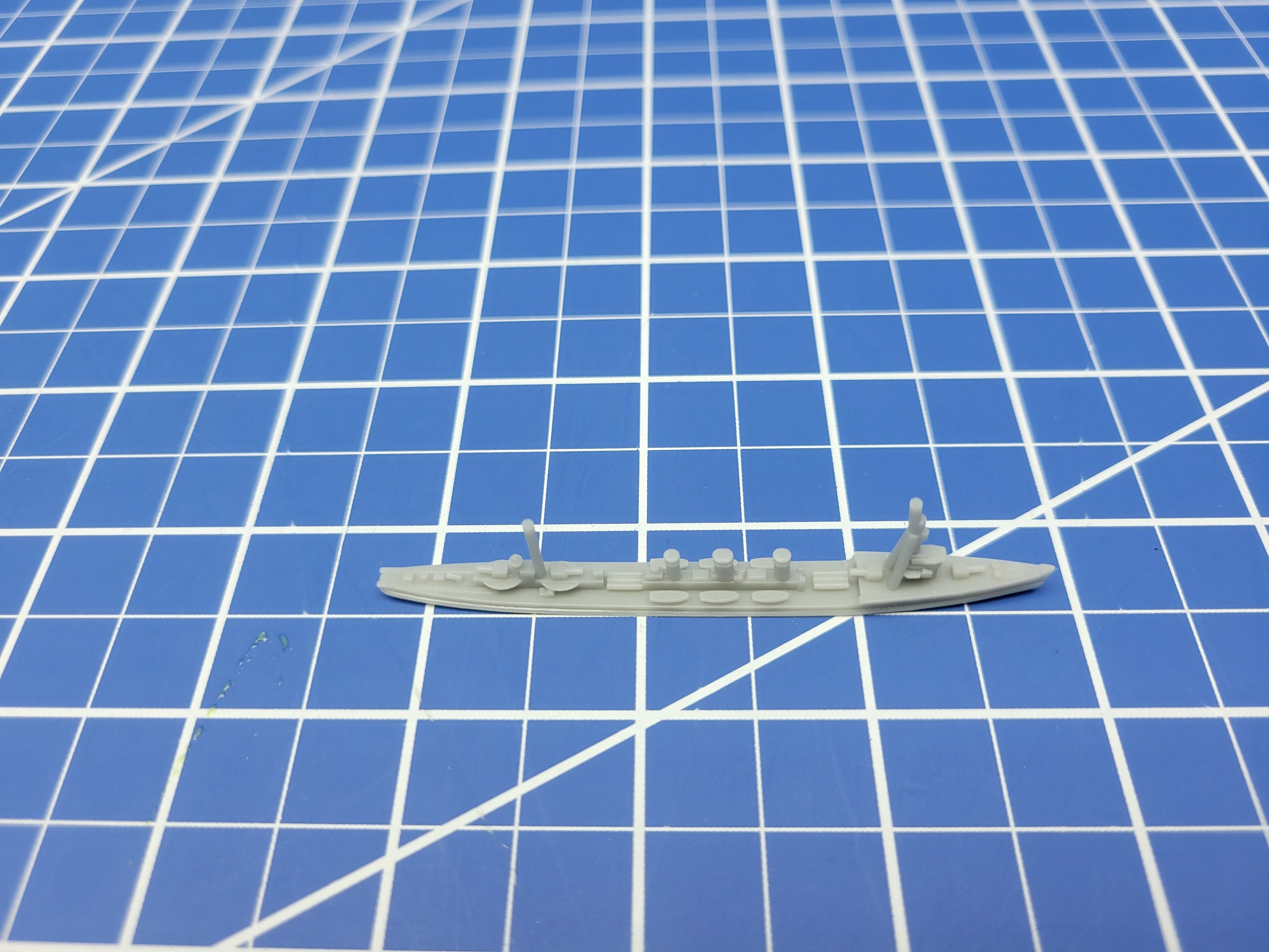 Cruiser - Tenryu - IJN - Wargaming - Axis and Allies - Naval Miniature - Tabletop Games - Warships