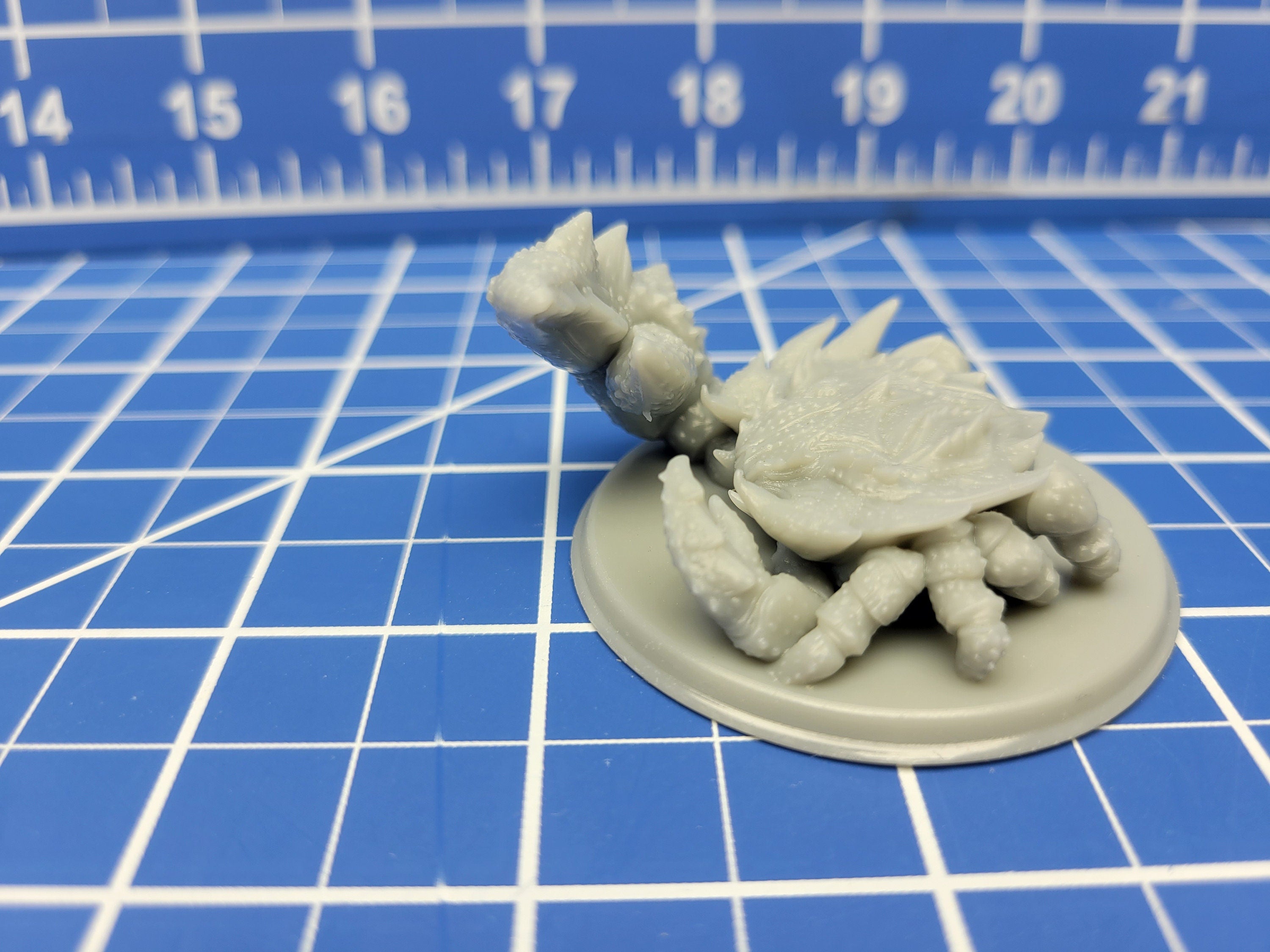 Dire Crab - Minis - Beasts and Badies - Hero's Hoard - DND - Pathfinder - Dungeons & Dragons - RPG - Tabletop - EC3D - Miniature