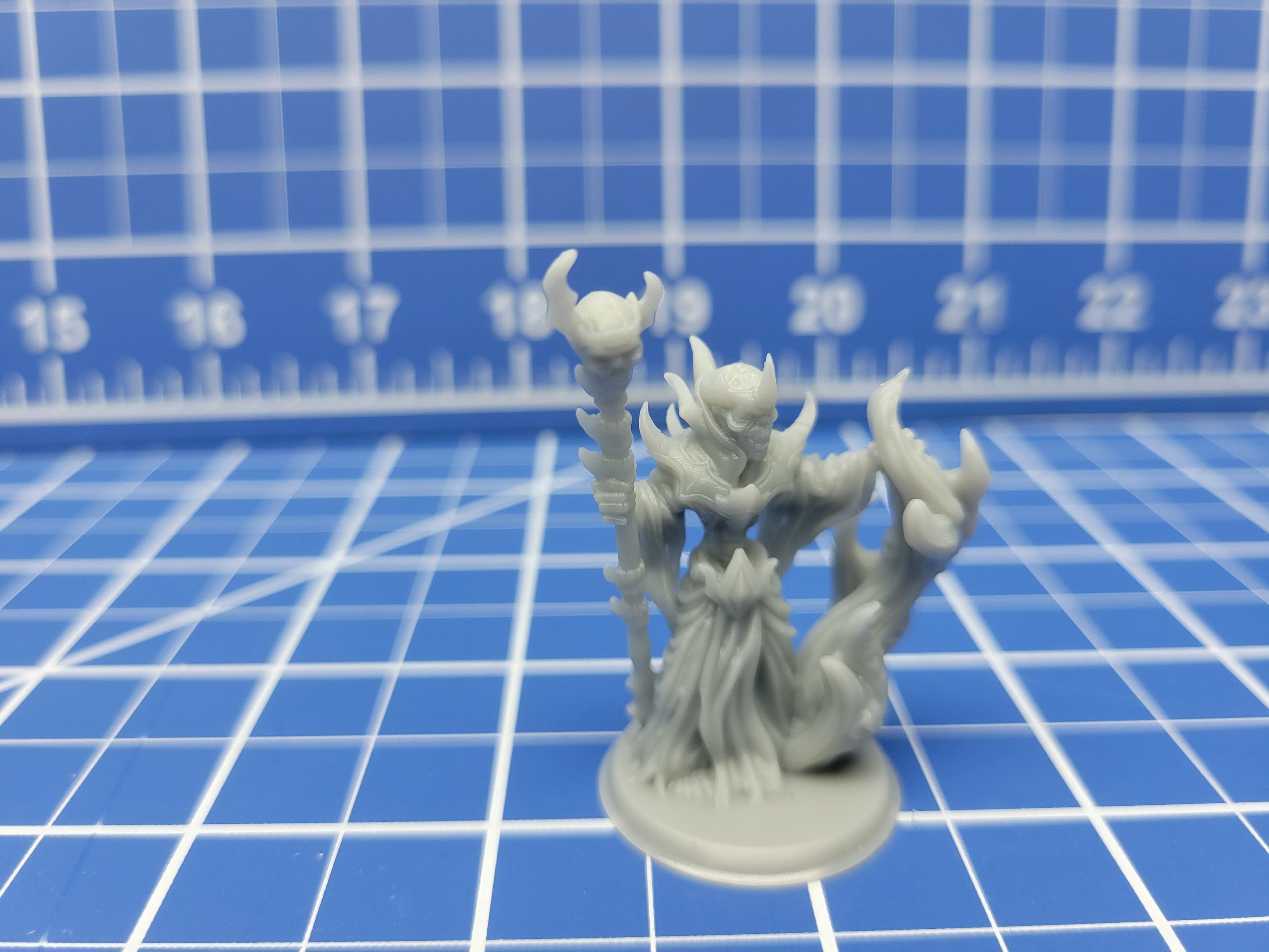 Lich - Minis - Beasts and Badies - Hero's Hoard - DND - Pathfinder - Dungeons & Dragons - RPG - Tabletop - EC3D - Miniature