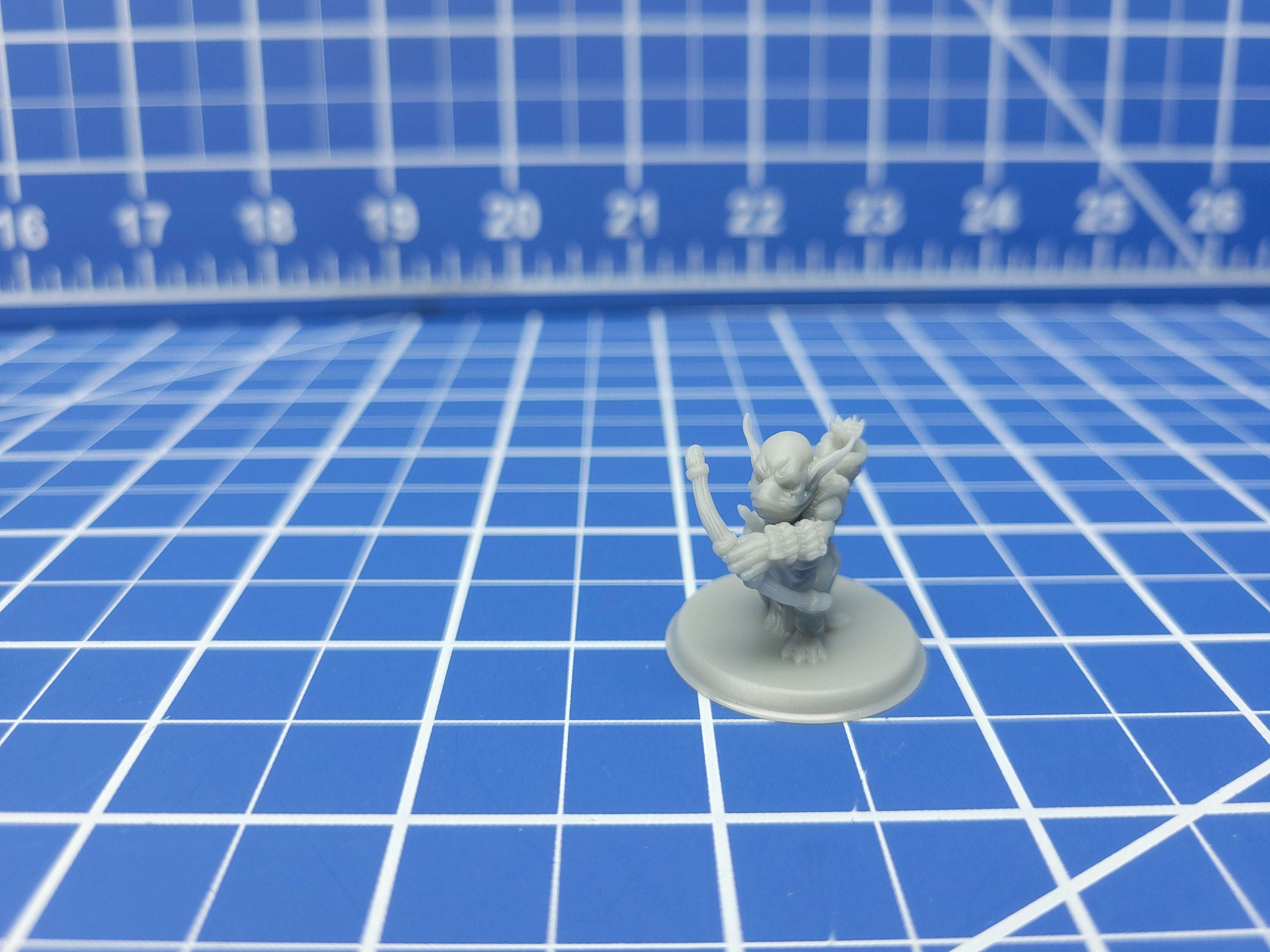 Goblins - Minis - Beasts and Badies - Hero's Hoard - DND - Pathfinder - Dungeons & Dragons - RPG - Tabletop - EC3D - Miniature