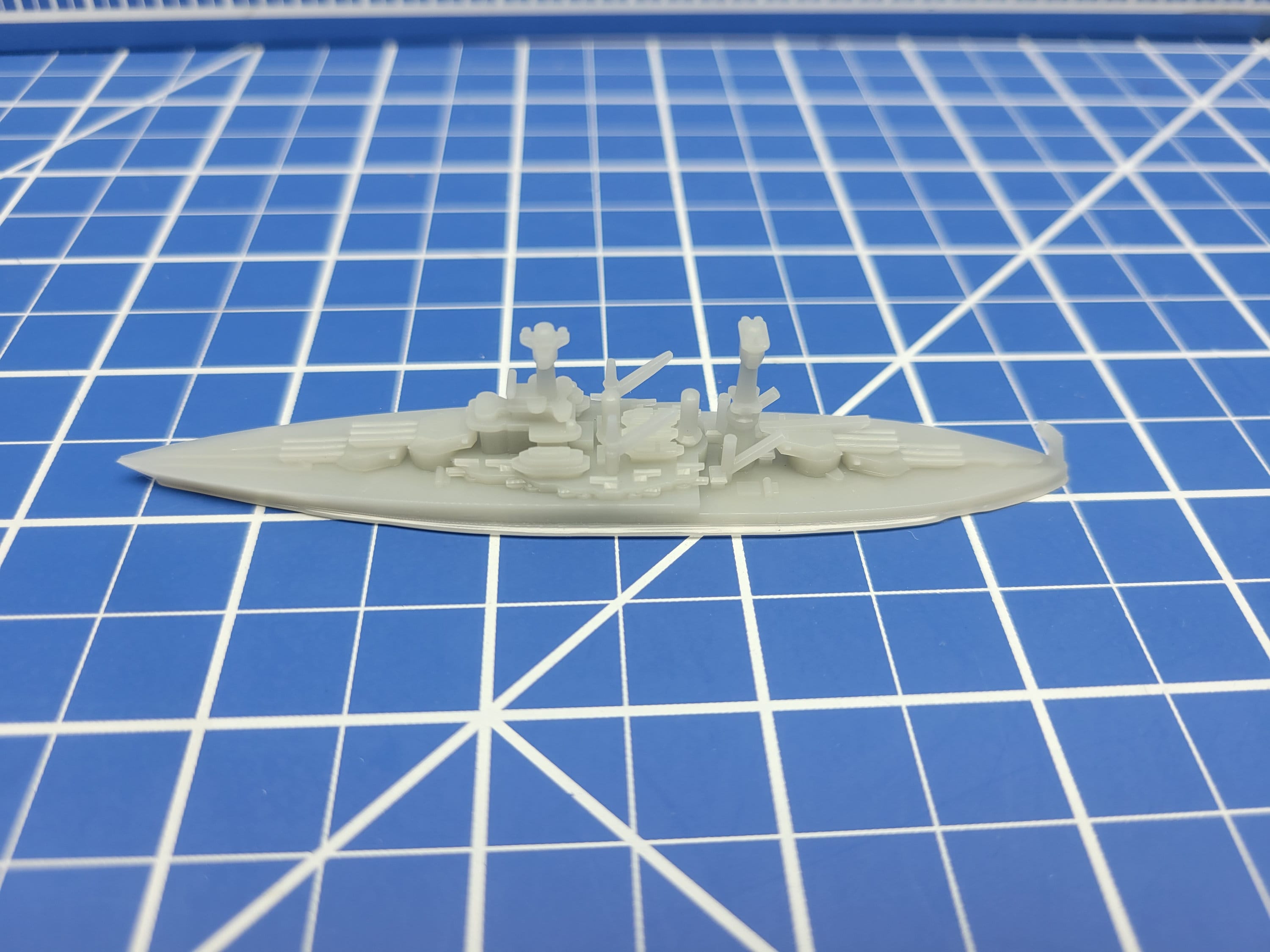 Battleship - Tennessee - 1939 Variant - US Navy - Wargaming - Axis and Allies - Naval Miniature - Tabletop Games - Warships