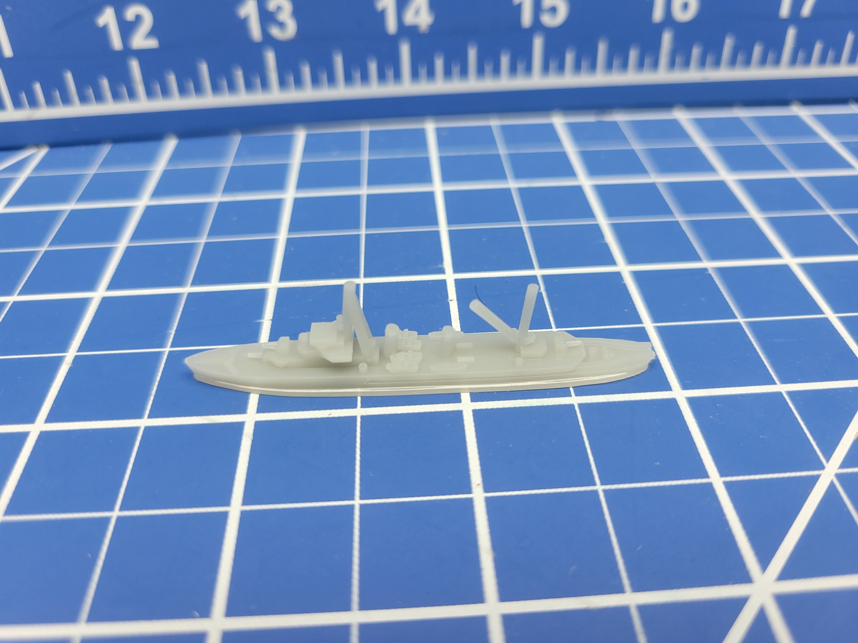 Destroyer - Bougainville Class - French Navy - Wargaming - Axis and Allies - Naval Miniature - Tabletop Games - Warships