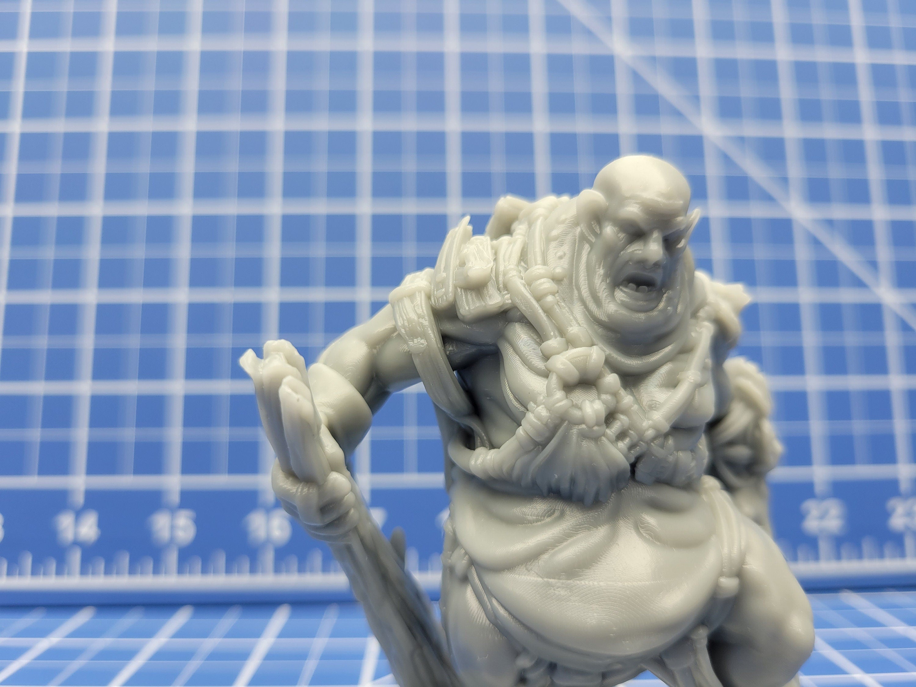 Hill Giants - Minis - Beasts and Badies - Hero's Hoard - DND - Pathfinder - Dungeons & Dragons - RPG - Tabletop - EC3D - Miniature