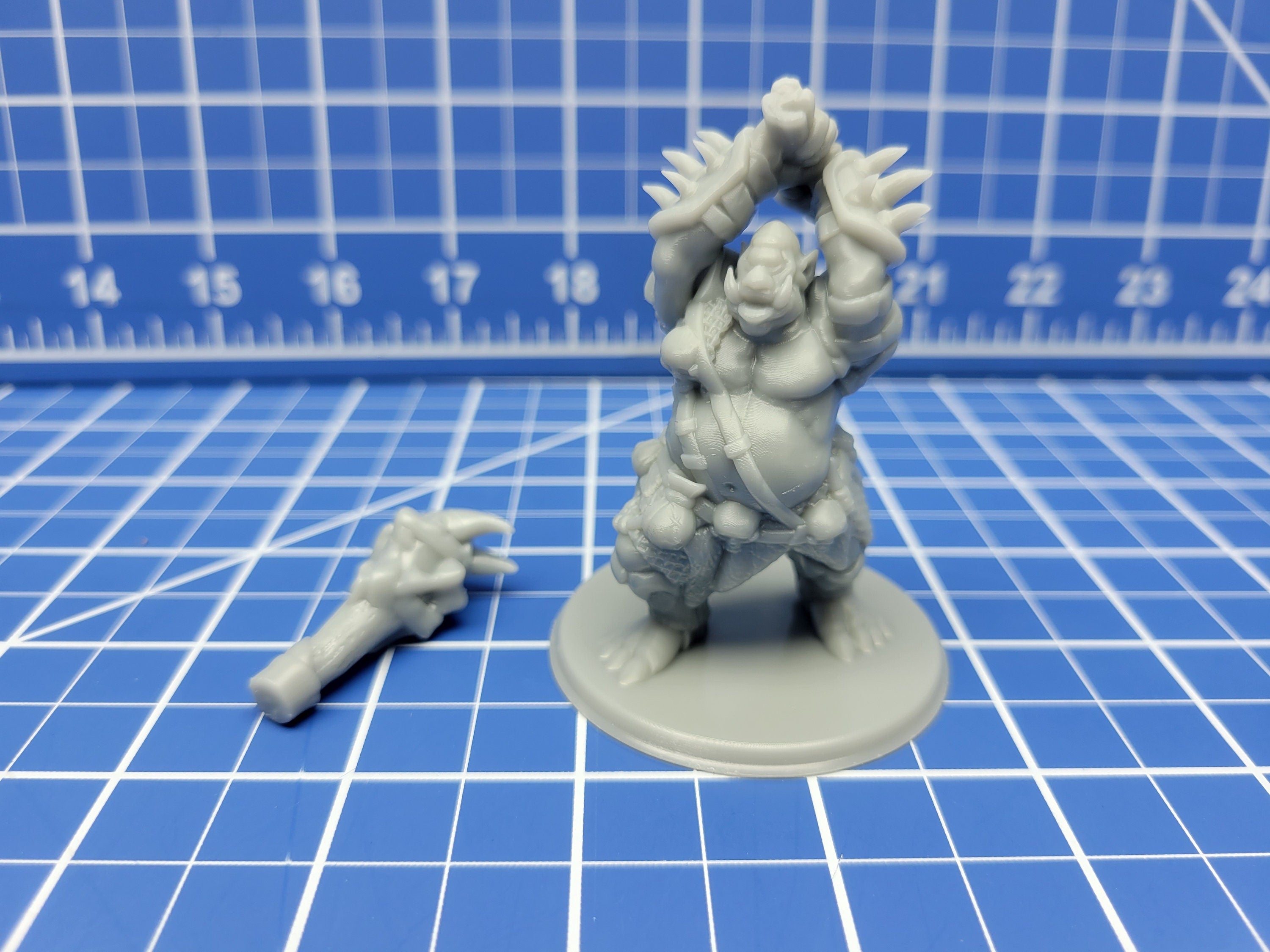 Cyclops - Minis - Beasts and Badies - Hero's Hoard - DND - Pathfinder - Dungeons & Dragons - RPG - Tabletop - EC3D - Miniature