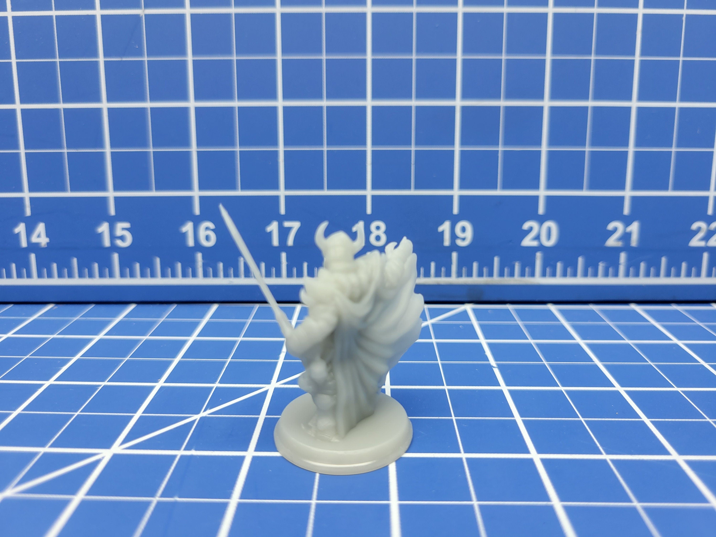 Death Knight - Minis - Beasts and Badies - Hero's Hoard - DND - Pathfinder - Dungeons & Dragons - RPG - Tabletop - EC3D - Miniature