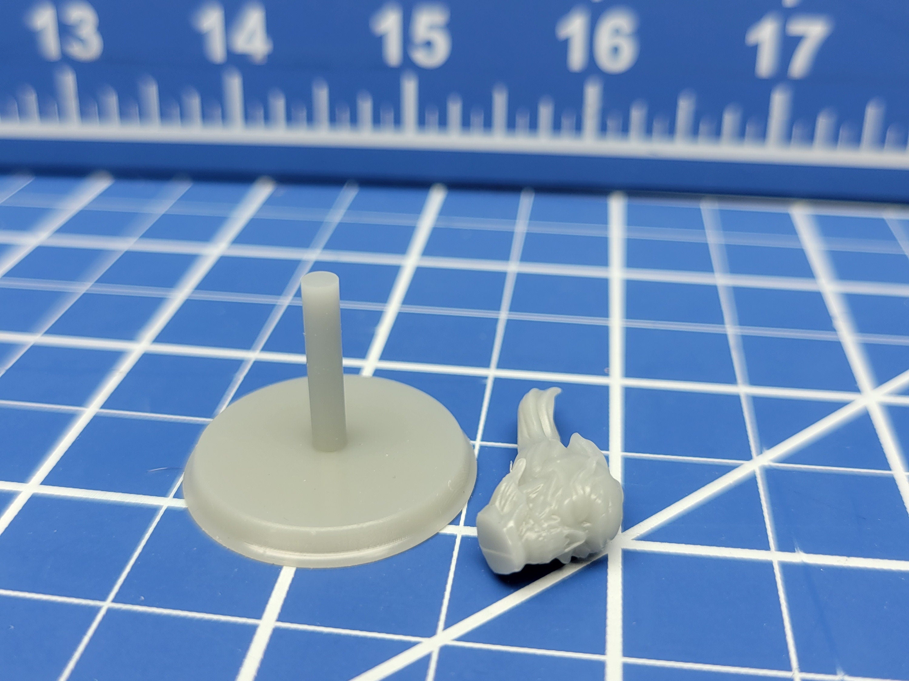 Flaming Skulls - Minis - Beasts and Badies - Hero's Hoard - DND - Pathfinder - Dungeons & Dragons - RPG - Tabletop - EC3D - Miniature