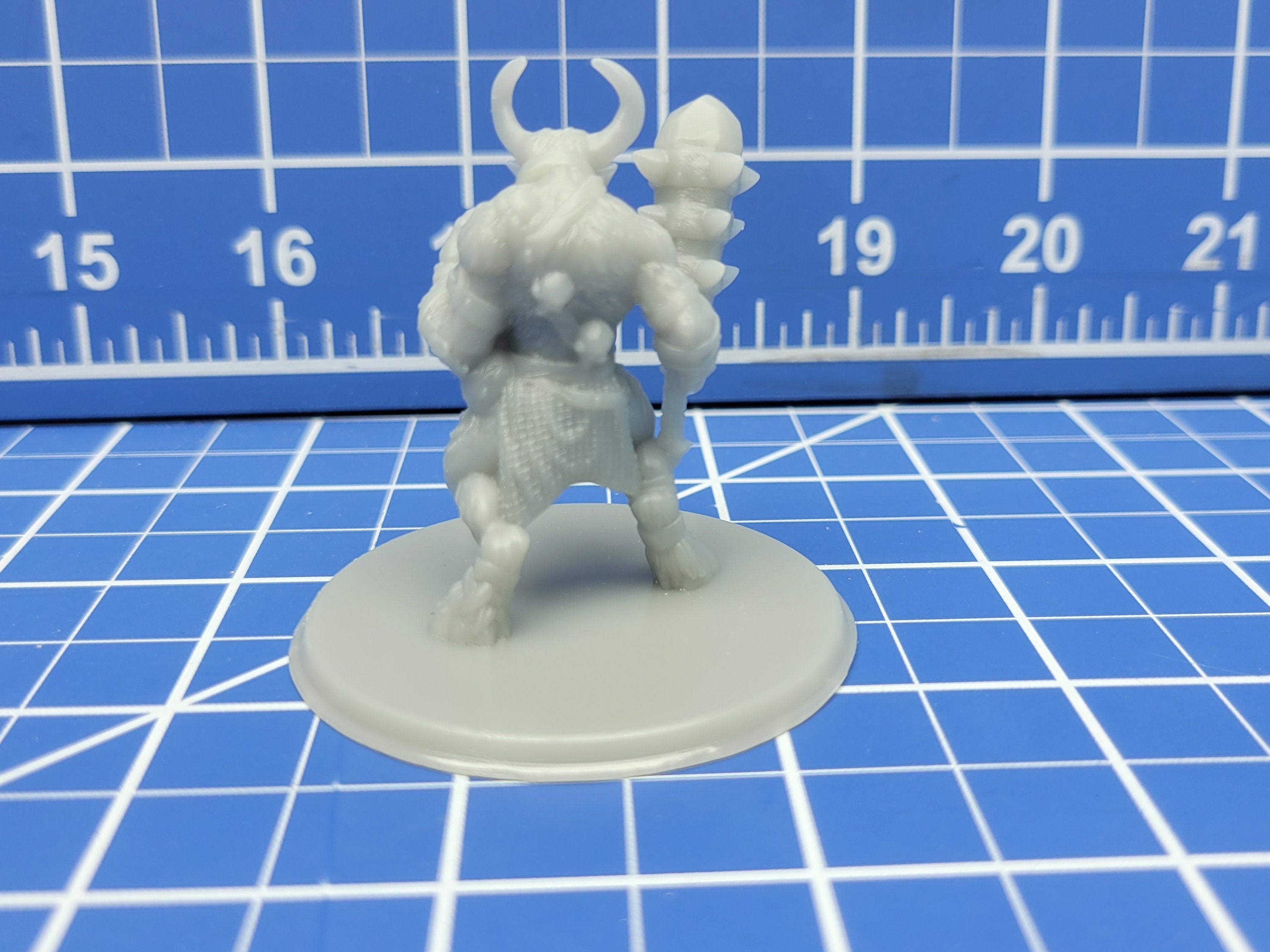 Minotaur - Minis - Beasts and Badies - Hero's Hoard - DND - Pathfinder - Dungeons & Dragons - RPG - Tabletop - EC3D - Miniature