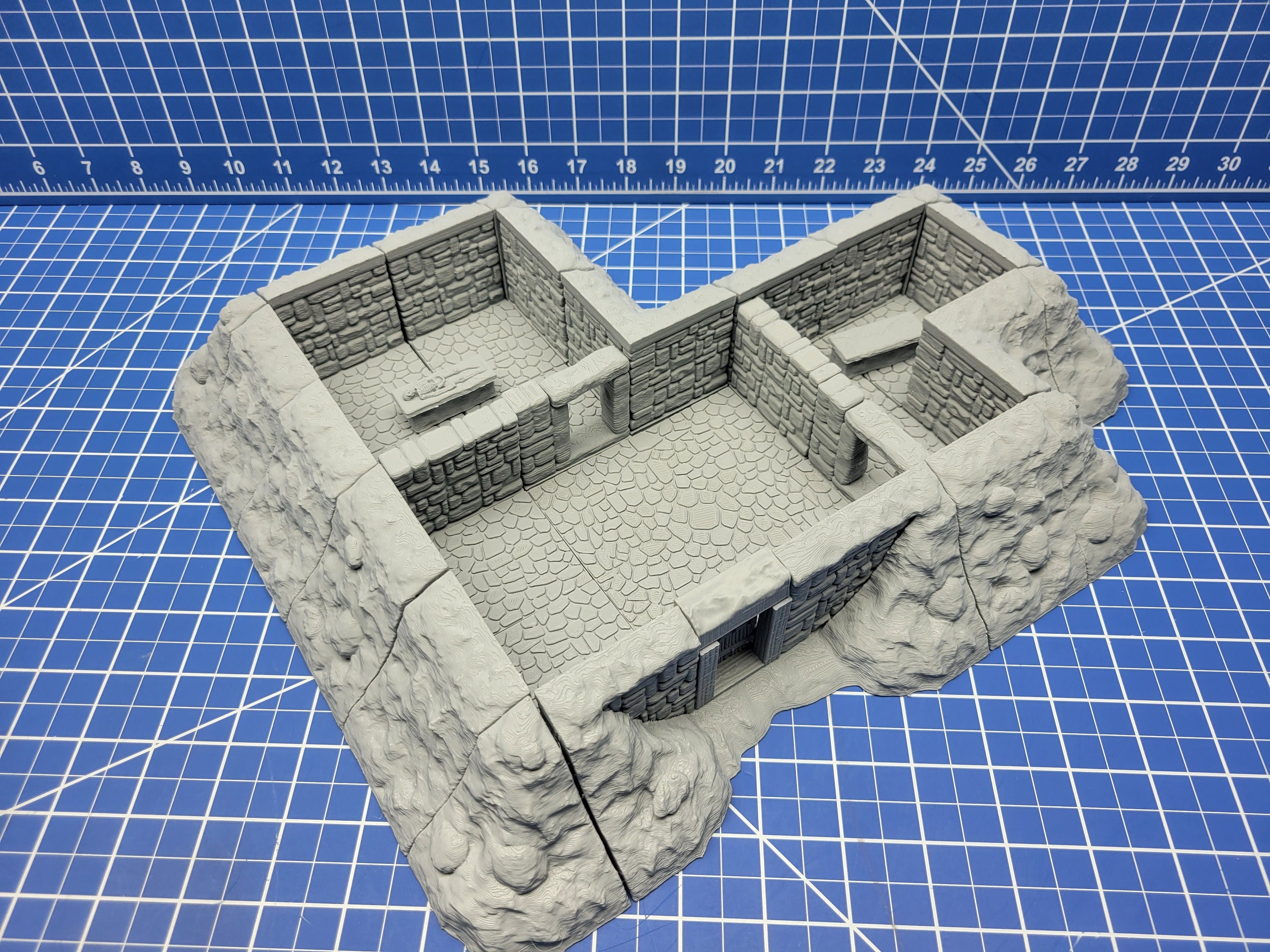 Barrow Mounds - Room Sets - Dragonshire - DragonLock - DND - Pathfinder - RPG - Dungeon & Dragons - 28 mm / 1" - Fat Dragon Games