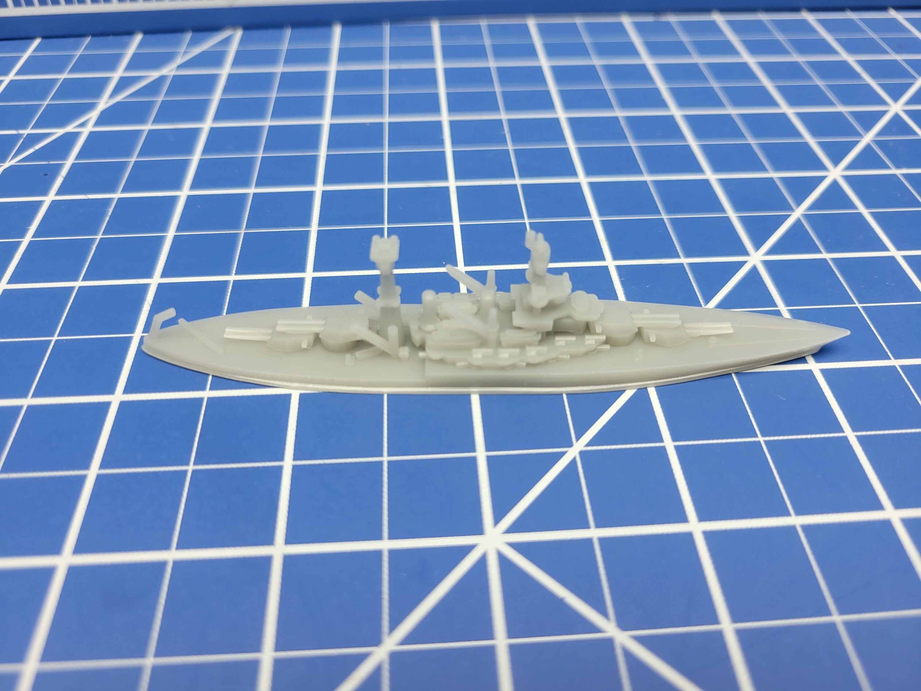 Battleship - Colorado - 1939 Variant - US Navy - Wargaming - Axis and Allies - Naval Miniature - Tabletop Games - Warships