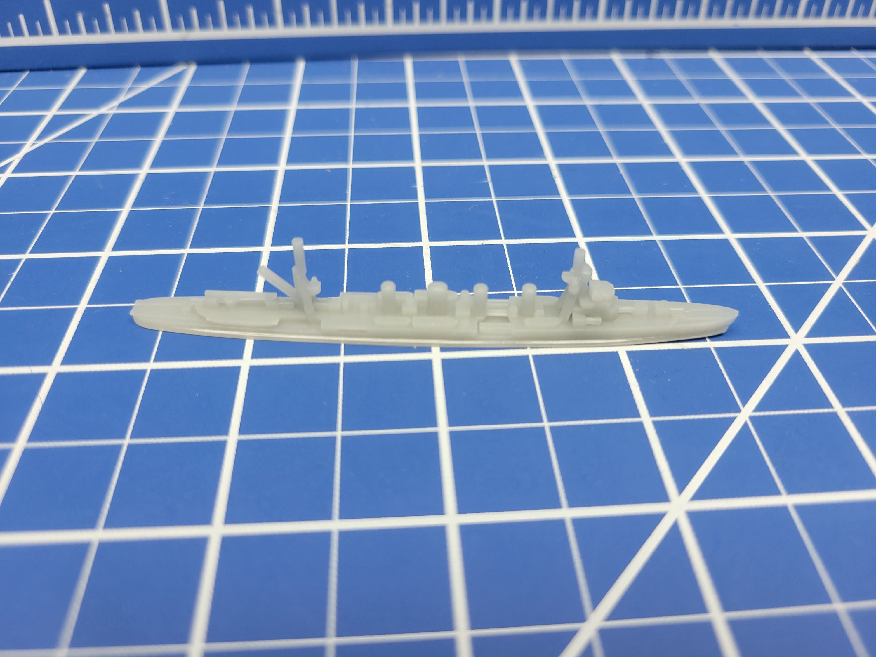 Cruiser - Sendai - IJN - Wargaming - Axis and Allies - Naval Miniature - Tabletop Games - Warships