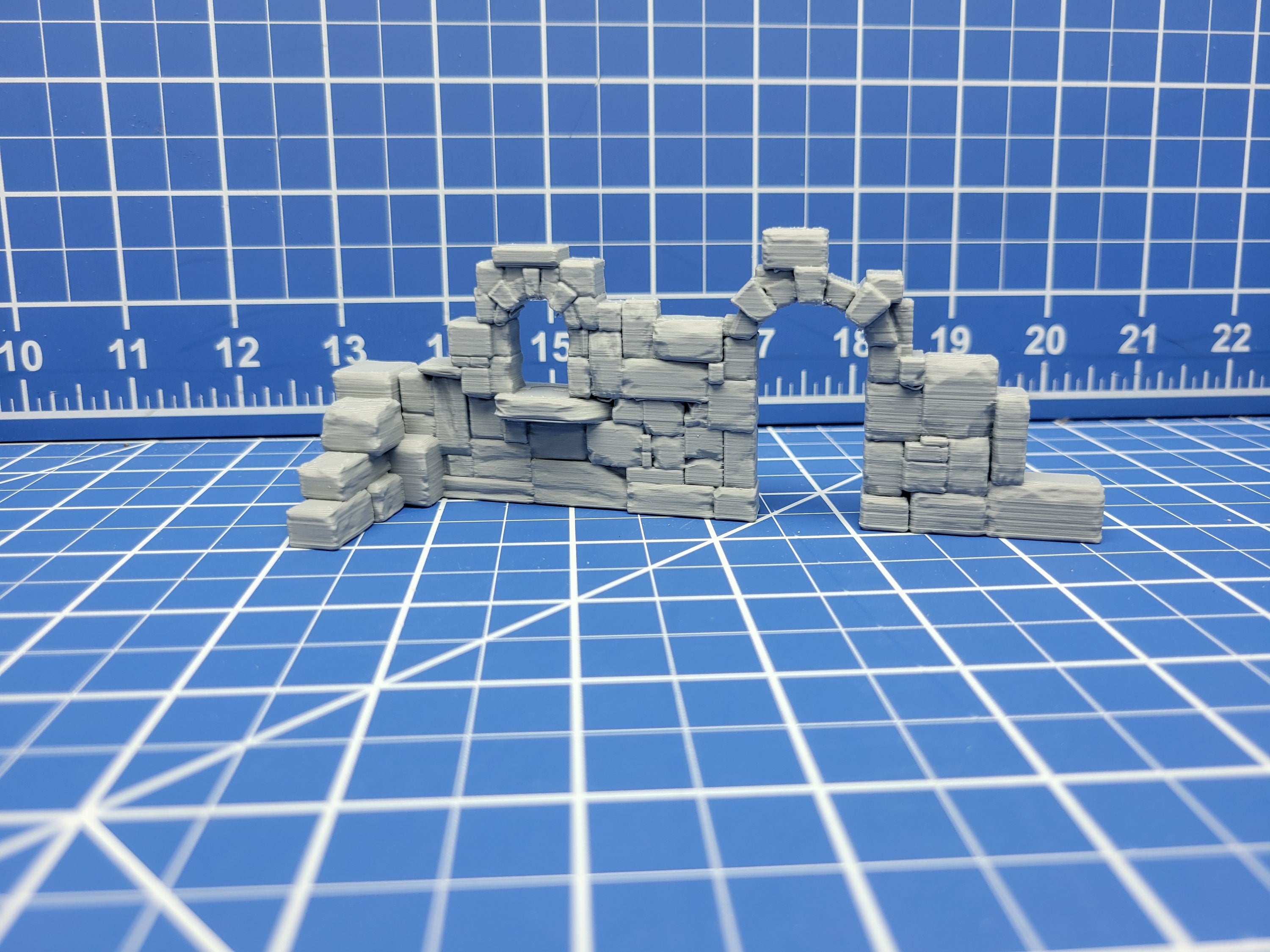 Small Ruins Scatter - DND - Dungeons & Dragons - RPG - Pathfinder - Tabletop - TTRPG - Devious Games - 28 mm