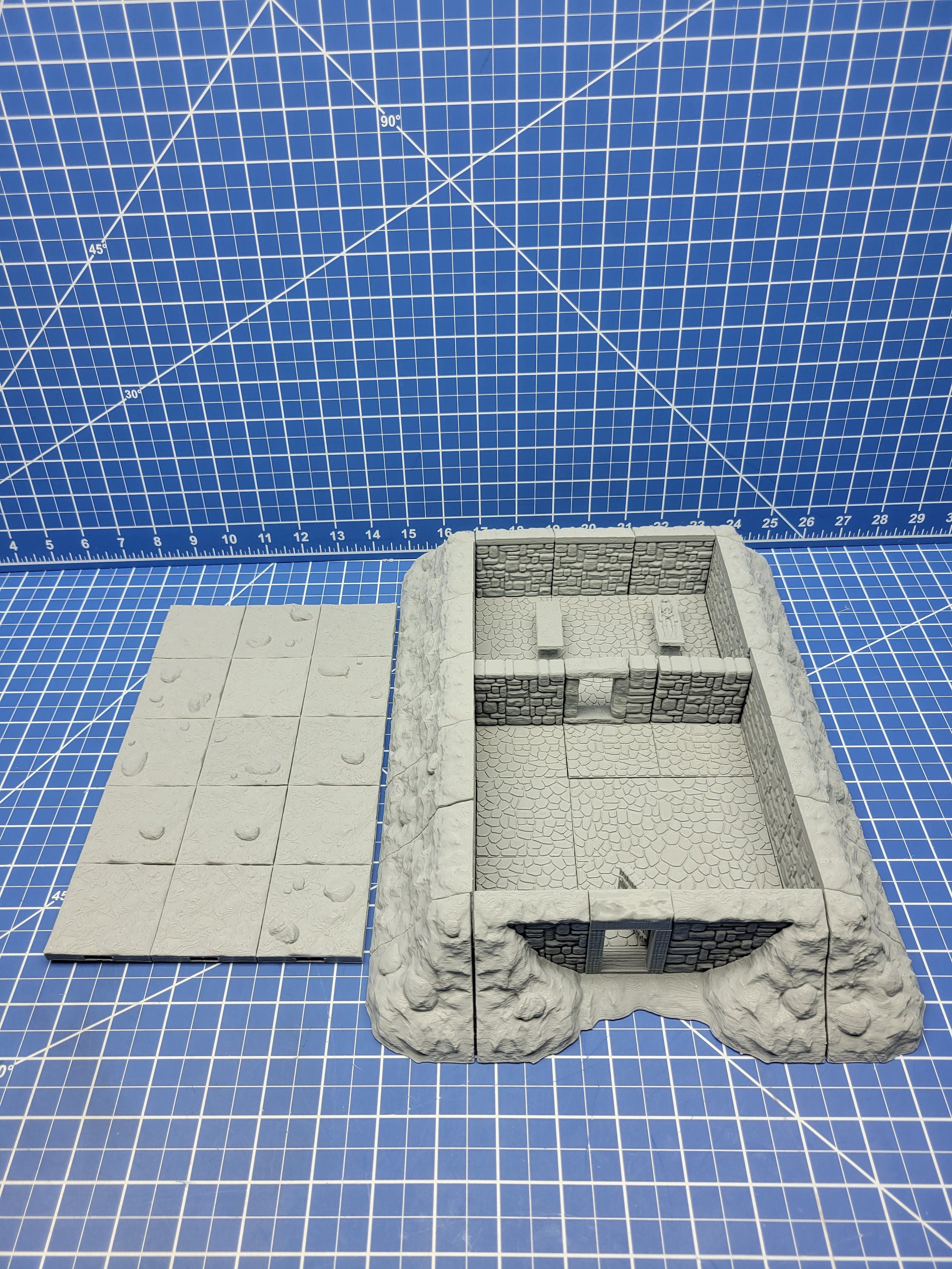Barrow Mounds - Internal Walls - Dragonshire - Building - Fat Dragon Games - DND - Pathfinder - RPG - Terrain - 28 mm/1" - Dungeon & Dragons