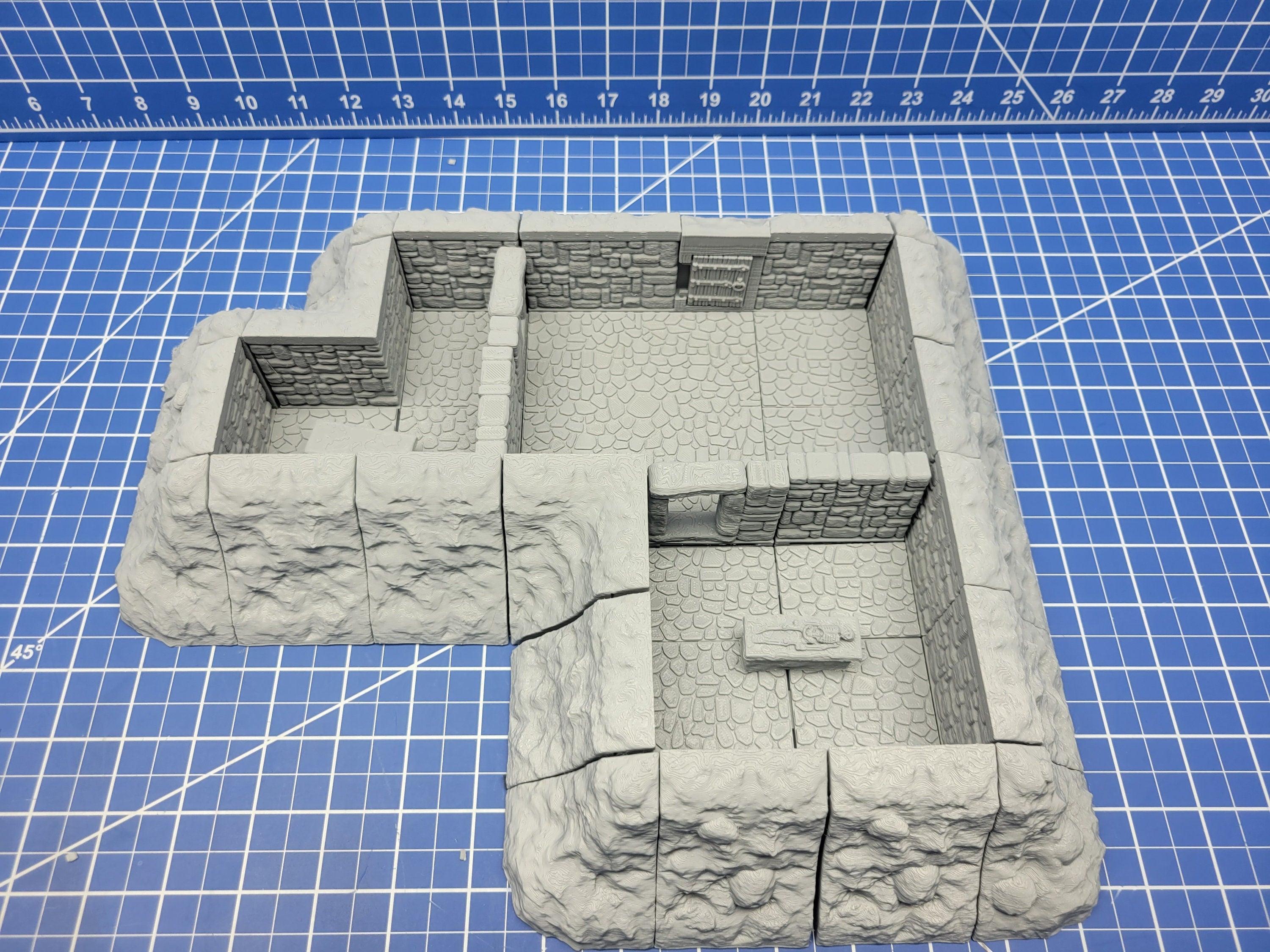 Barrow Mounds - Internal Walls - Dragonshire - Building - Fat Dragon Games - DND - Pathfinder - RPG - Terrain - 28 mm/1" - Dungeon & Dragons