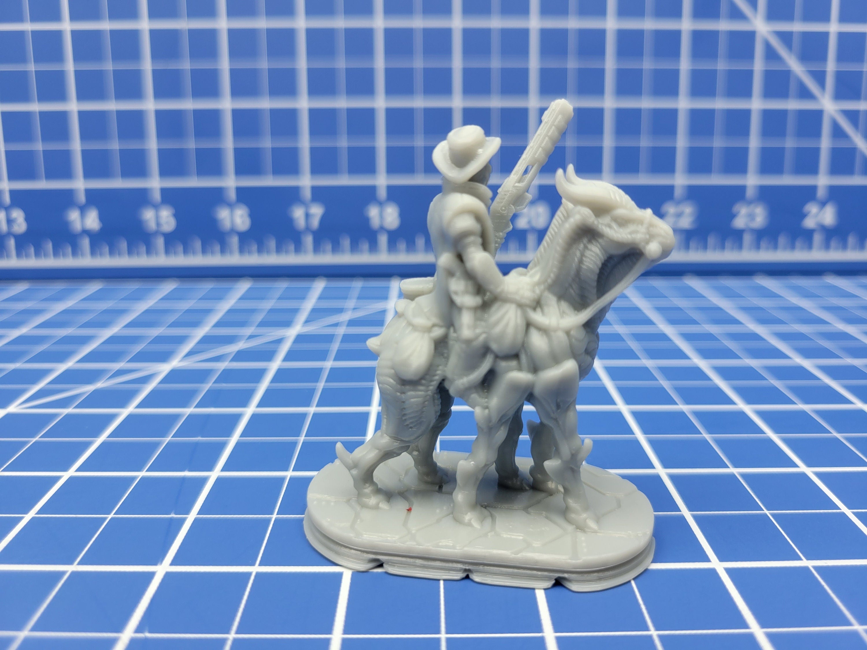 Montana - Space Cowboy - Novus Landing - Hero's Hoard - Starfinder - Cyberpunk - Science Fiction - Syfy - RPG - Tabletop - EC3D - Miniature