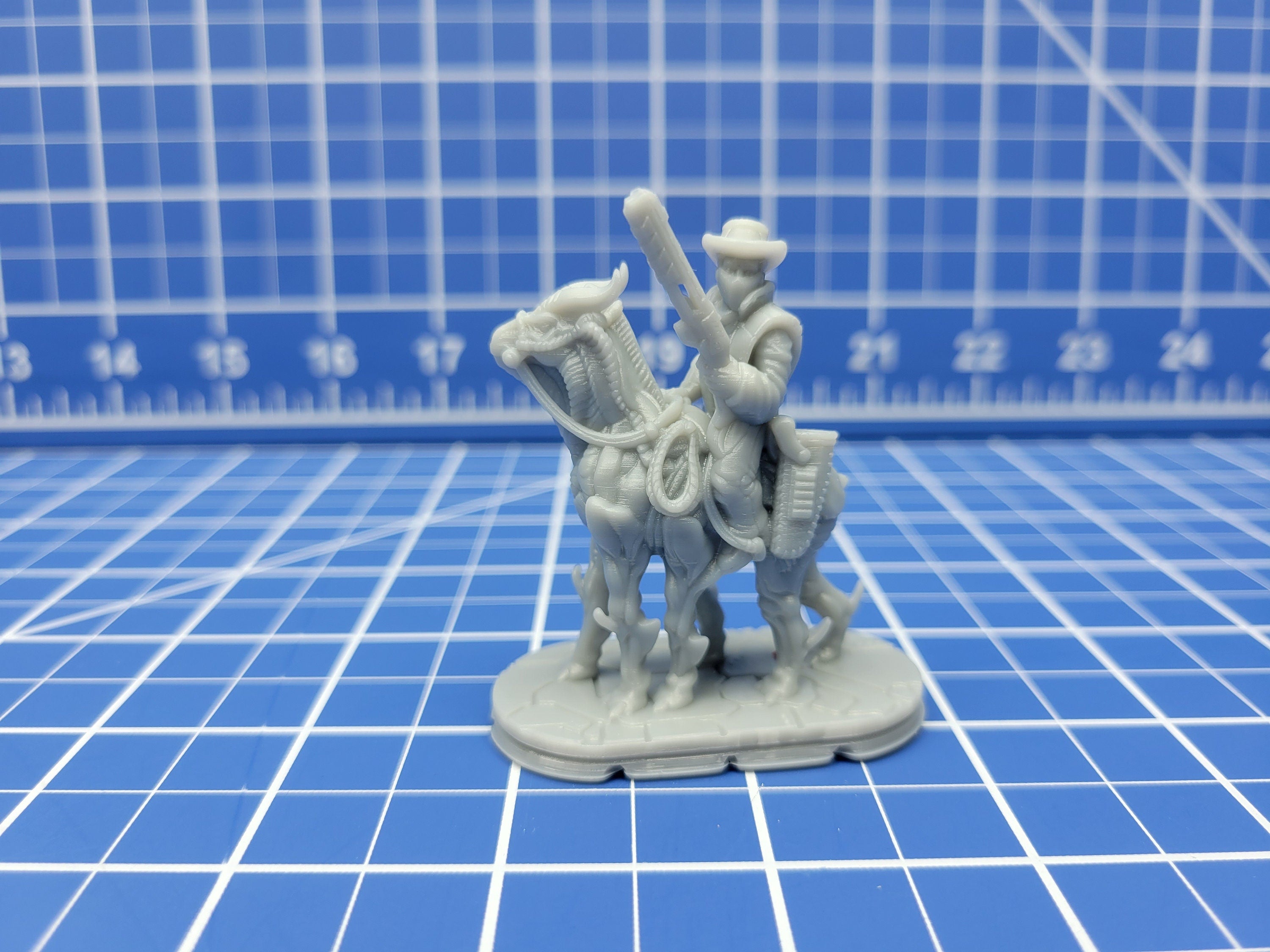 Montana - Space Cowboy - Novus Landing - Hero's Hoard - Starfinder - Cyberpunk - Science Fiction - Syfy - RPG - Tabletop - EC3D - Miniature