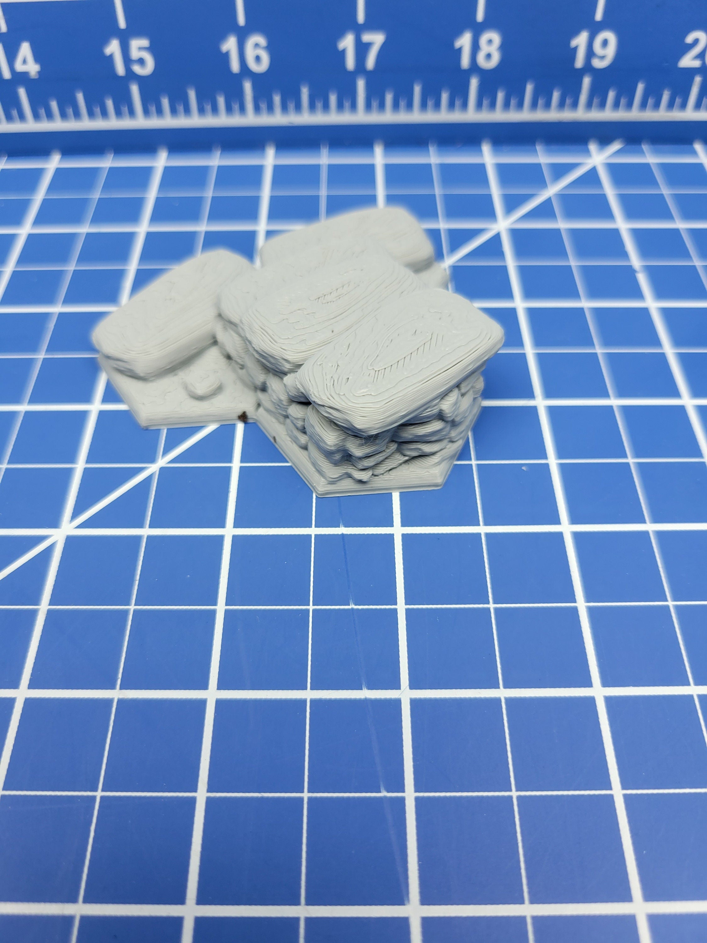 Stairs - Gloomhaven Accessories - Hero's Hoard - EC3D - DND - RPG - Pathfinder - 28 mm / 1" scale