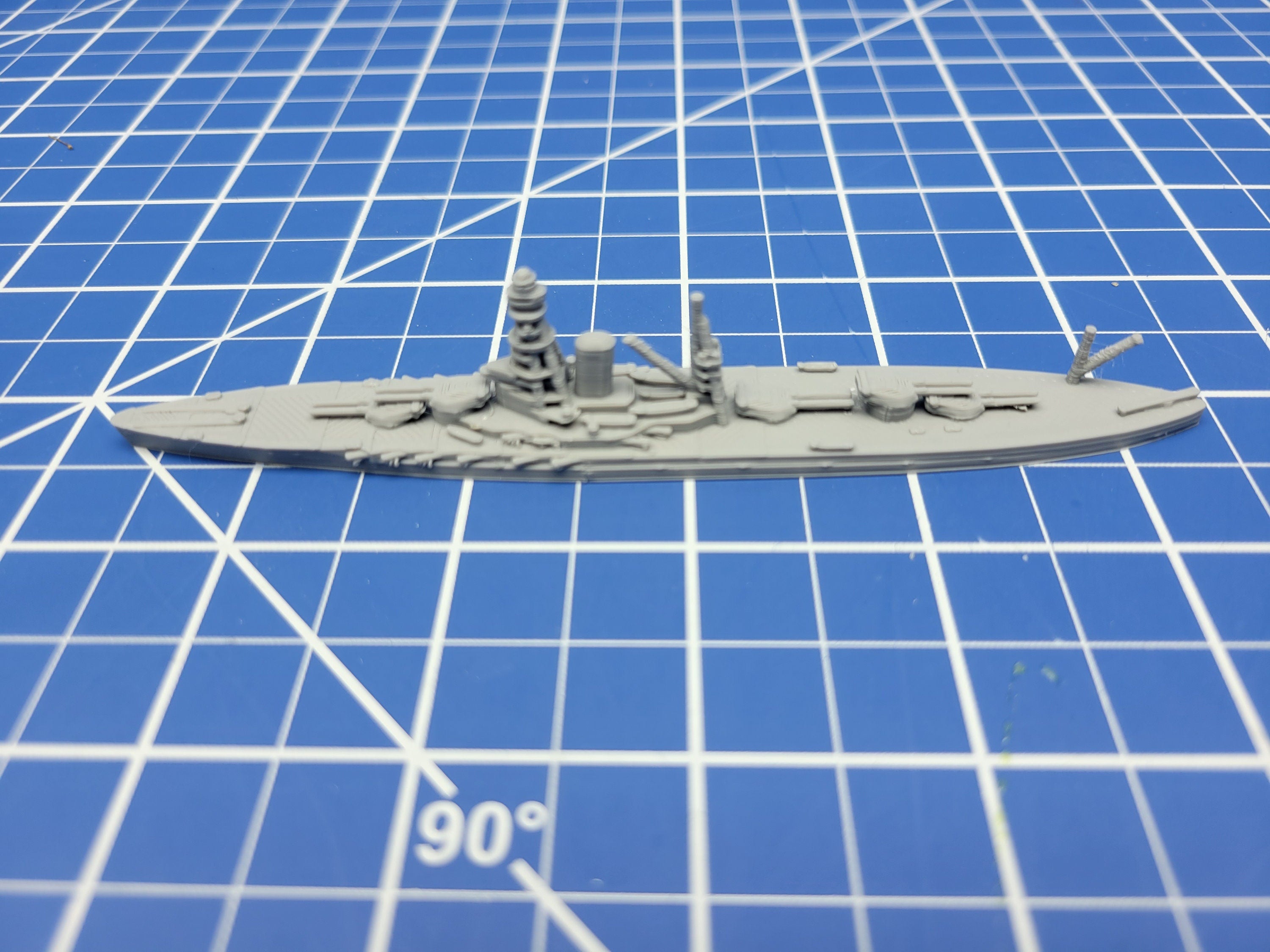 Battleship - Tosa - IJN - Wargaming - Axis and Allies - Naval Miniature - Tabletop Games - Warships