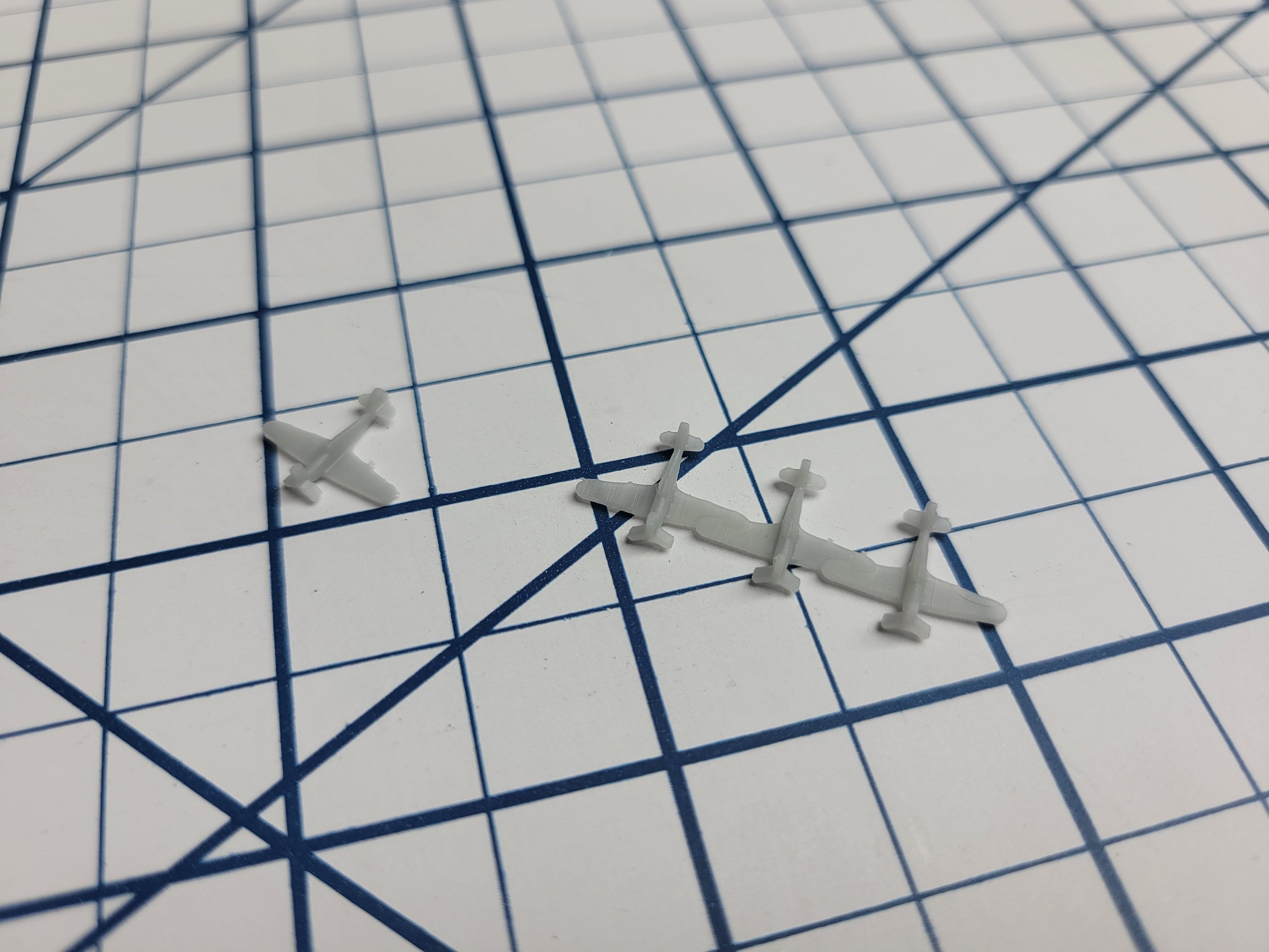 Aircraft - Hawker Hurricane Fighter- UK Royal Navy - 1:900 - Wargaming - Axis and Allies - Naval Miniature - Warships