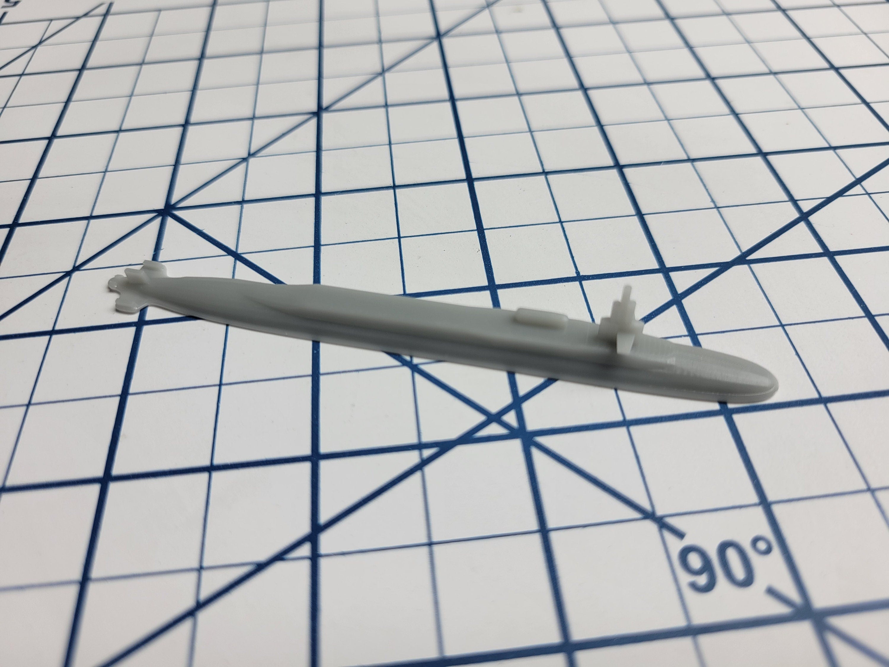 Missile Submarine - Ohio Class - USN - Wargaming - Axis and Allies - Naval Miniature - Tabletop Games - Warships