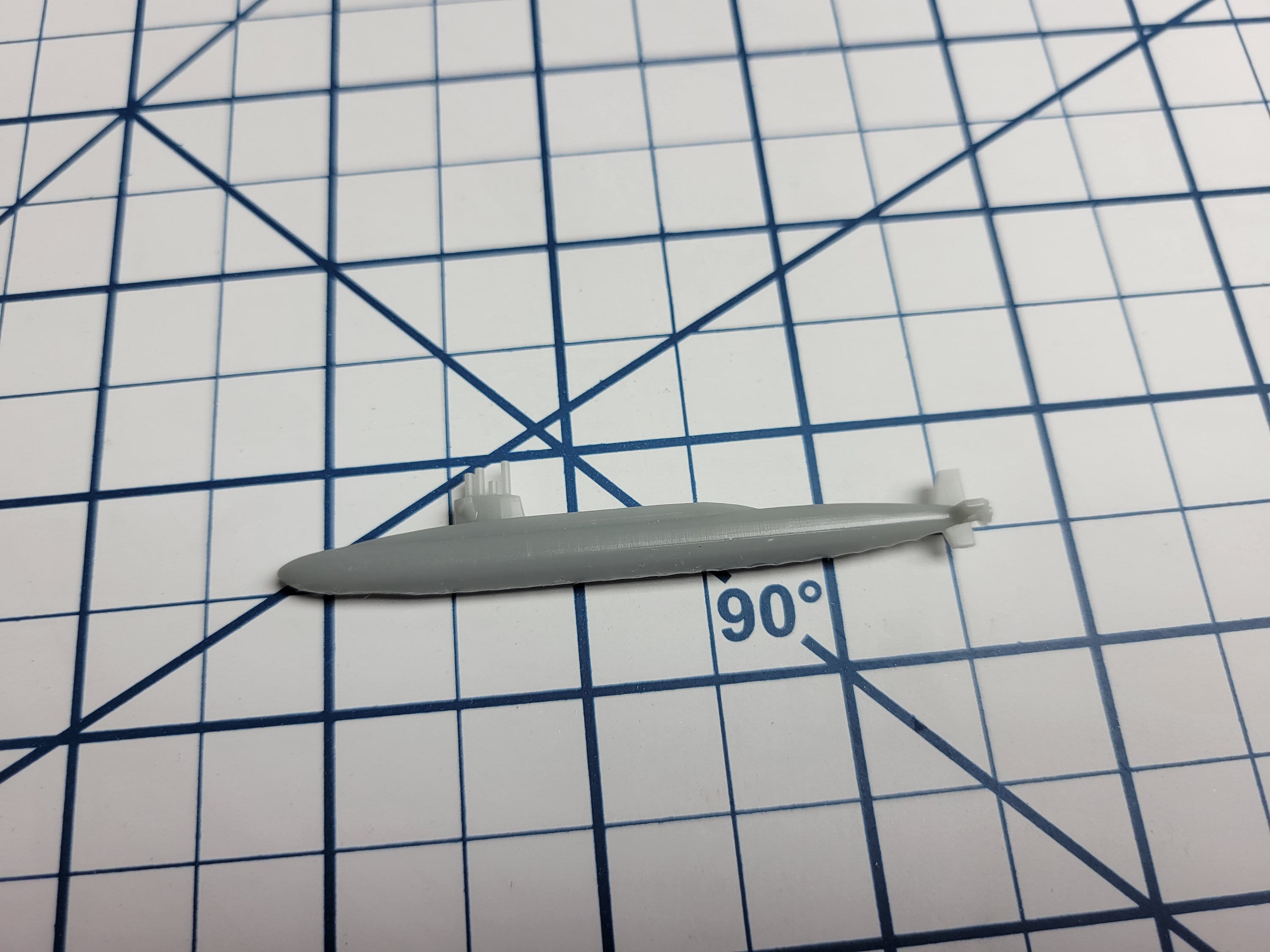 Missile Submarine - Lafayette Class - USN - Wargaming - Axis and Allies - Naval Miniature - Tabletop Games - Warships