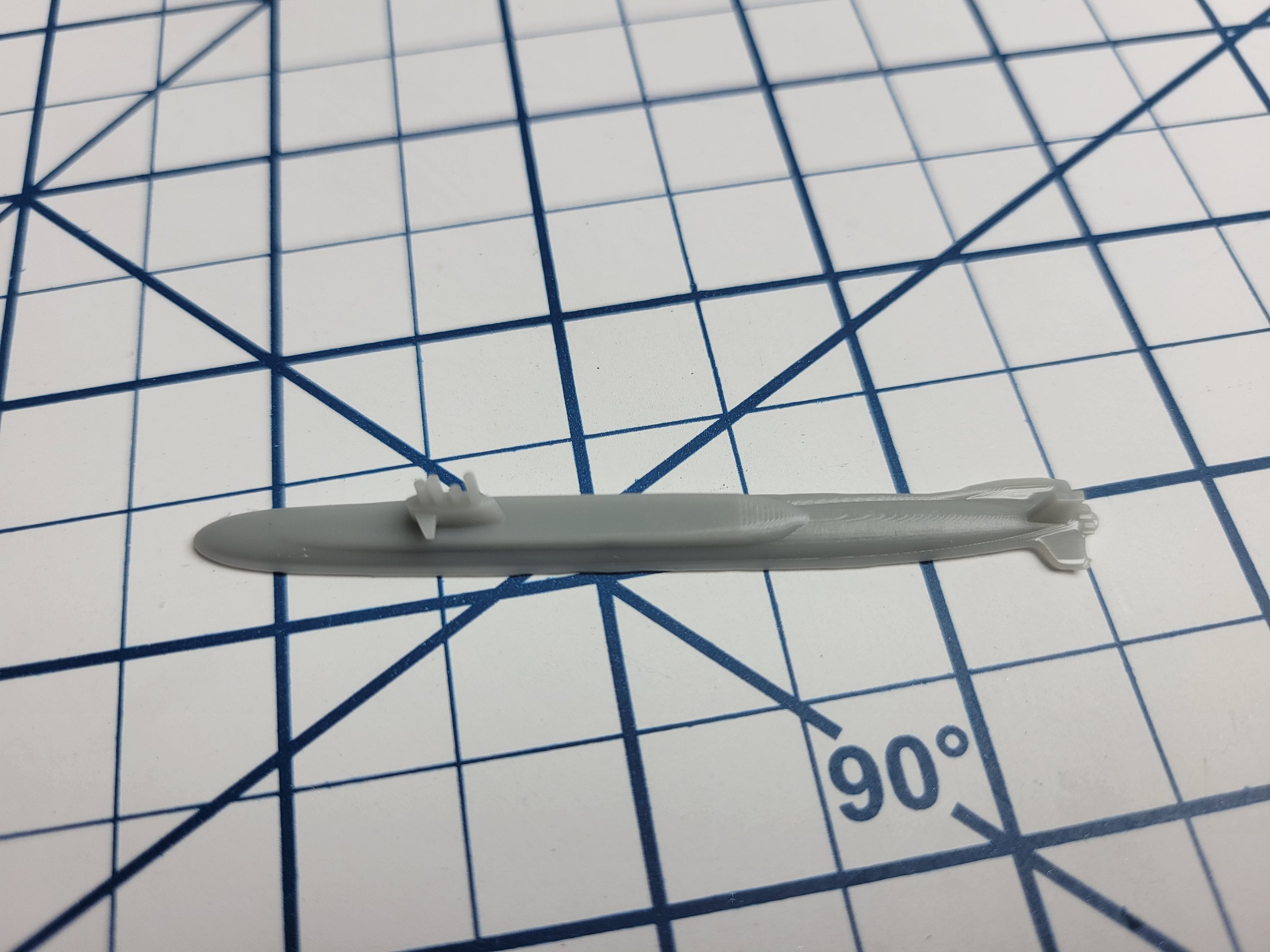 Missile Submarine - Lafayette Class - USN - Wargaming - Axis and Allies - Naval Miniature - Tabletop Games - Warships