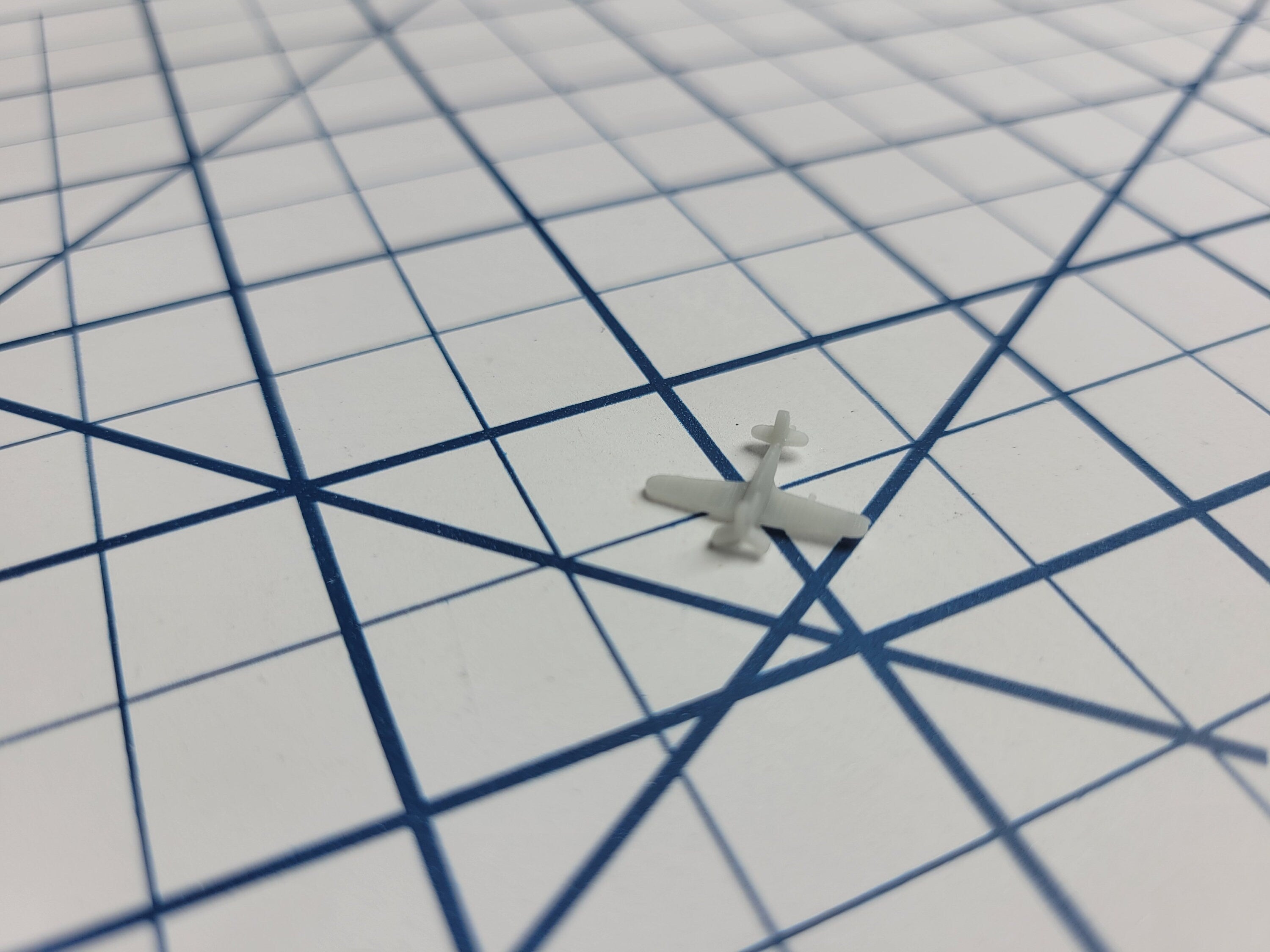 Aircraft - Hawker Hurricane Fighter- UK Royal Navy - 1:900 - Wargaming - Axis and Allies - Naval Miniature - Warships