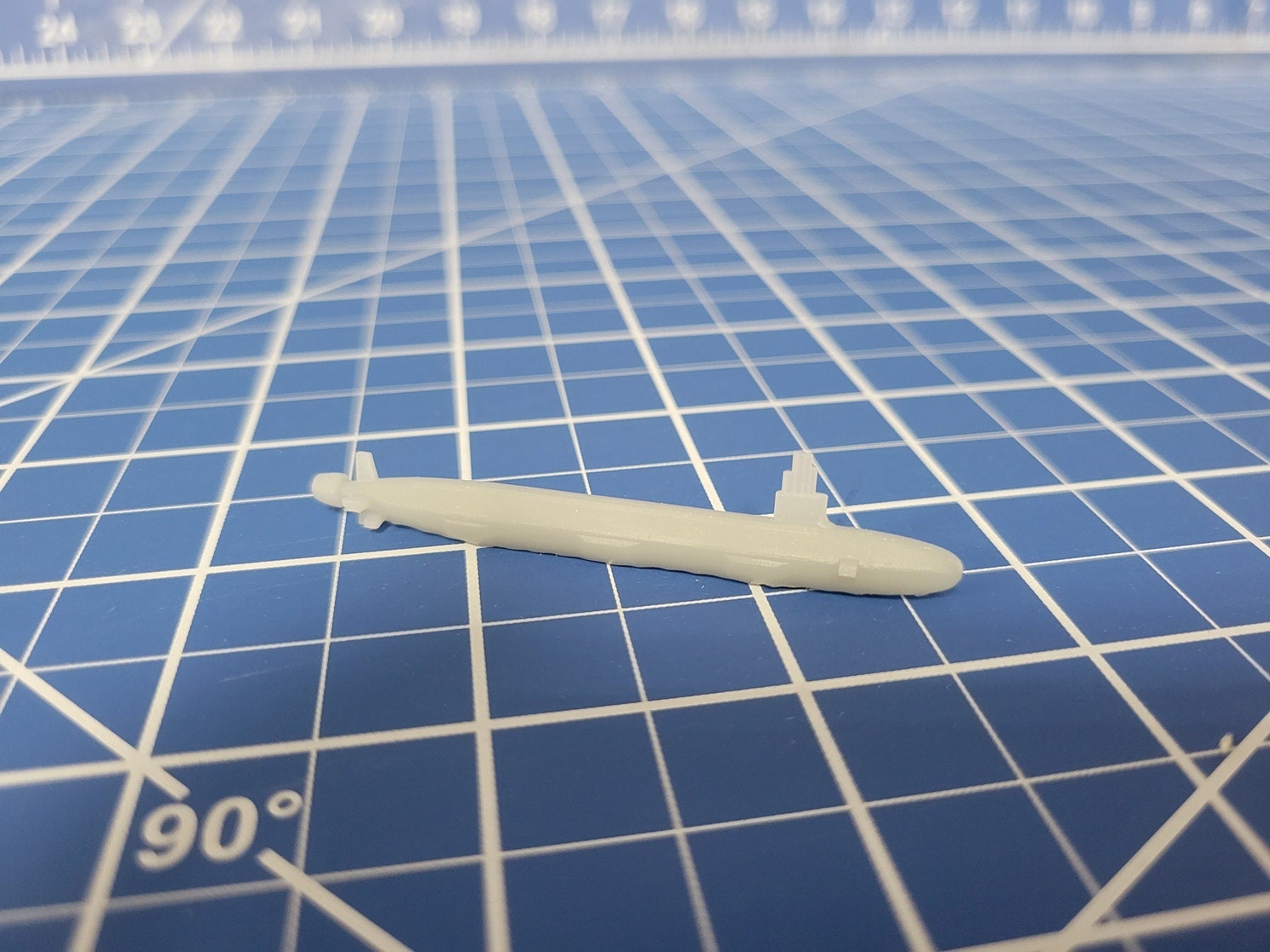 Missile Submarine - Virginia Class - USN - Wargaming - Axis and Allies - Naval Miniature - Tabletop Games - Warships