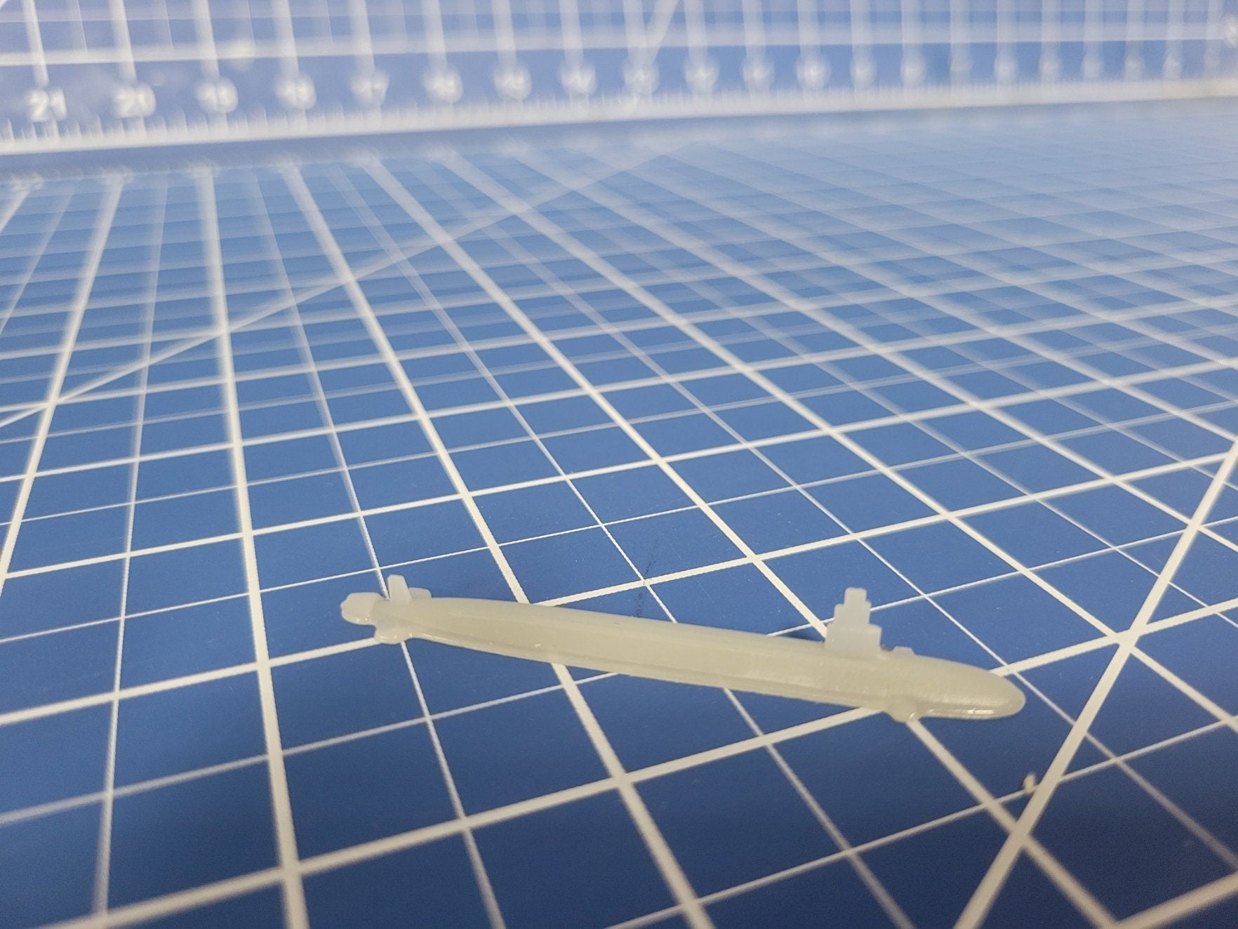 Missile Submarine - Virginia Class - USN - Wargaming - Axis and Allies - Naval Miniature - Tabletop Games - Warships