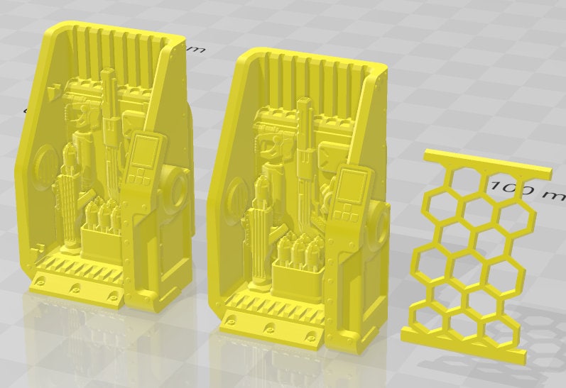 Arms Dealer - Novus Landing - Starfinder - Cyberpunk - Science Fiction - Syfy - RPG - Tabletop - Scatter - Terrain - 28 mm / 1" Scale