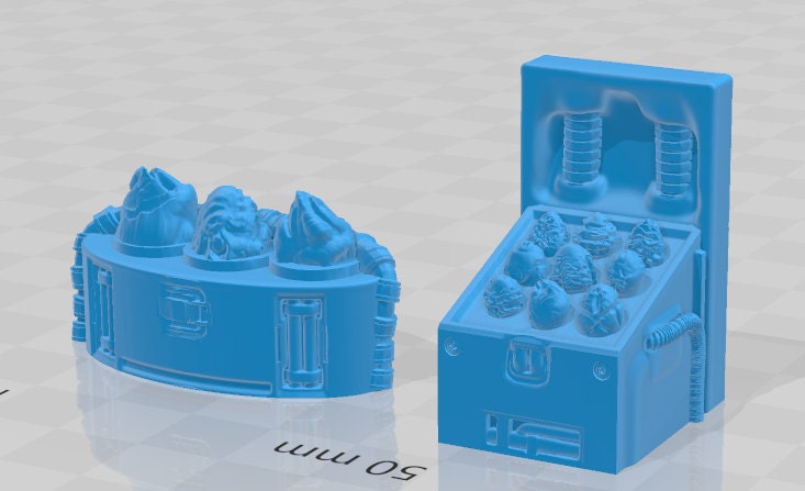 Black Market Items - Novus Landing - Starfinder - Cyberpunk - Science Fiction - Syfy - RPG - Tabletop - Scatter - Terrain - 28 mm / 1" Scale