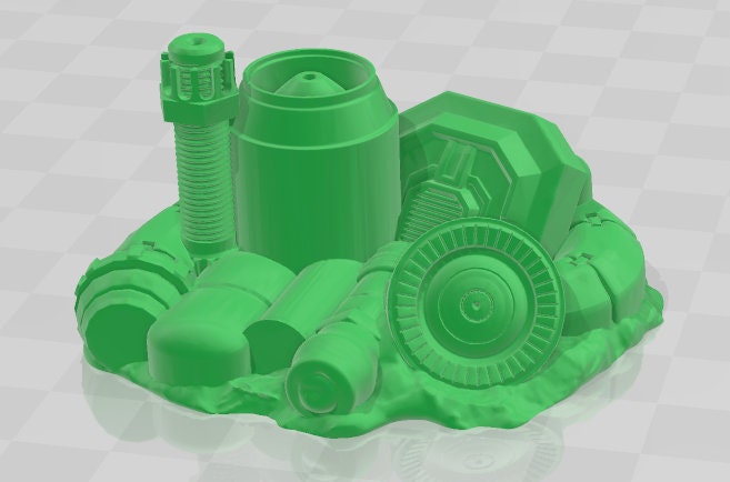 Black Market Items - Novus Landing - Starfinder - Cyberpunk - Science Fiction - Syfy - RPG - Tabletop - Scatter - Terrain - 28 mm / 1" Scale