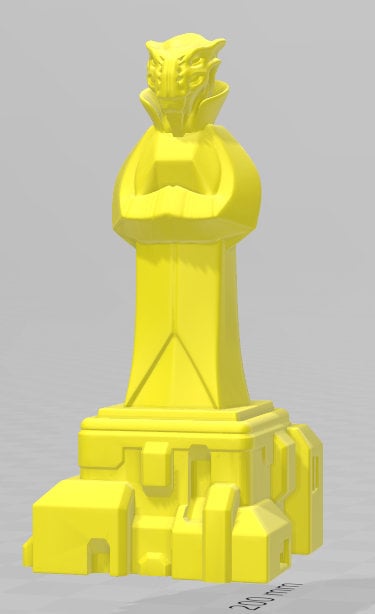 Fountains And Statues - Novus Landing - Starfinder - Cyberpunk - Science Fiction - Syfy - RPG - Tabletop - Scatter - Terrain - 28 mm / 1"