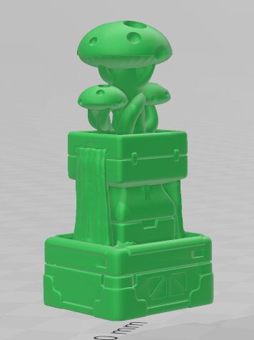 Fountains And Statues - Novus Landing - Starfinder - Cyberpunk - Science Fiction - Syfy - RPG - Tabletop - Scatter - Terrain - 28 mm / 1"