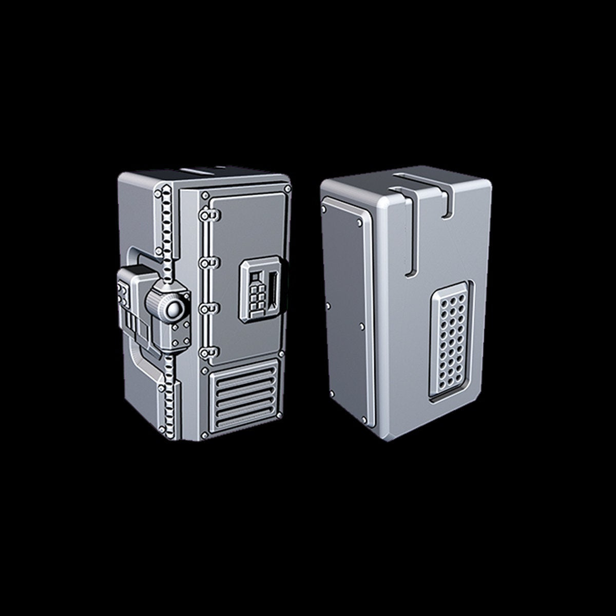 Lockbox - Novus Landing - Starfinder - Cyberpunk - Science Fiction - Syfy - RPG - Tabletop - Scatter- Terrain- 28 mm / 1"
