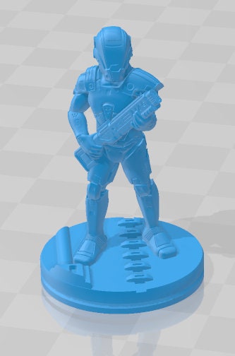 Alliance Patrol - Novus Landing - Starfinder - Cyberpunk - Science Fiction - Syfy - RPG - Tabletop - Scatter- Terrain- 28 mm / 1"