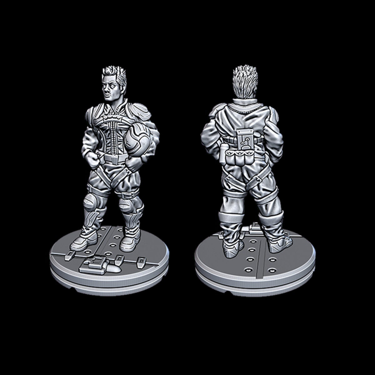 Pilot 1 - Novus Landing - Starfinder - Cyberpunk - Science Fiction - Syfy - RPG - Tabletop - Scatter- Terrain- 28 mm / 1"