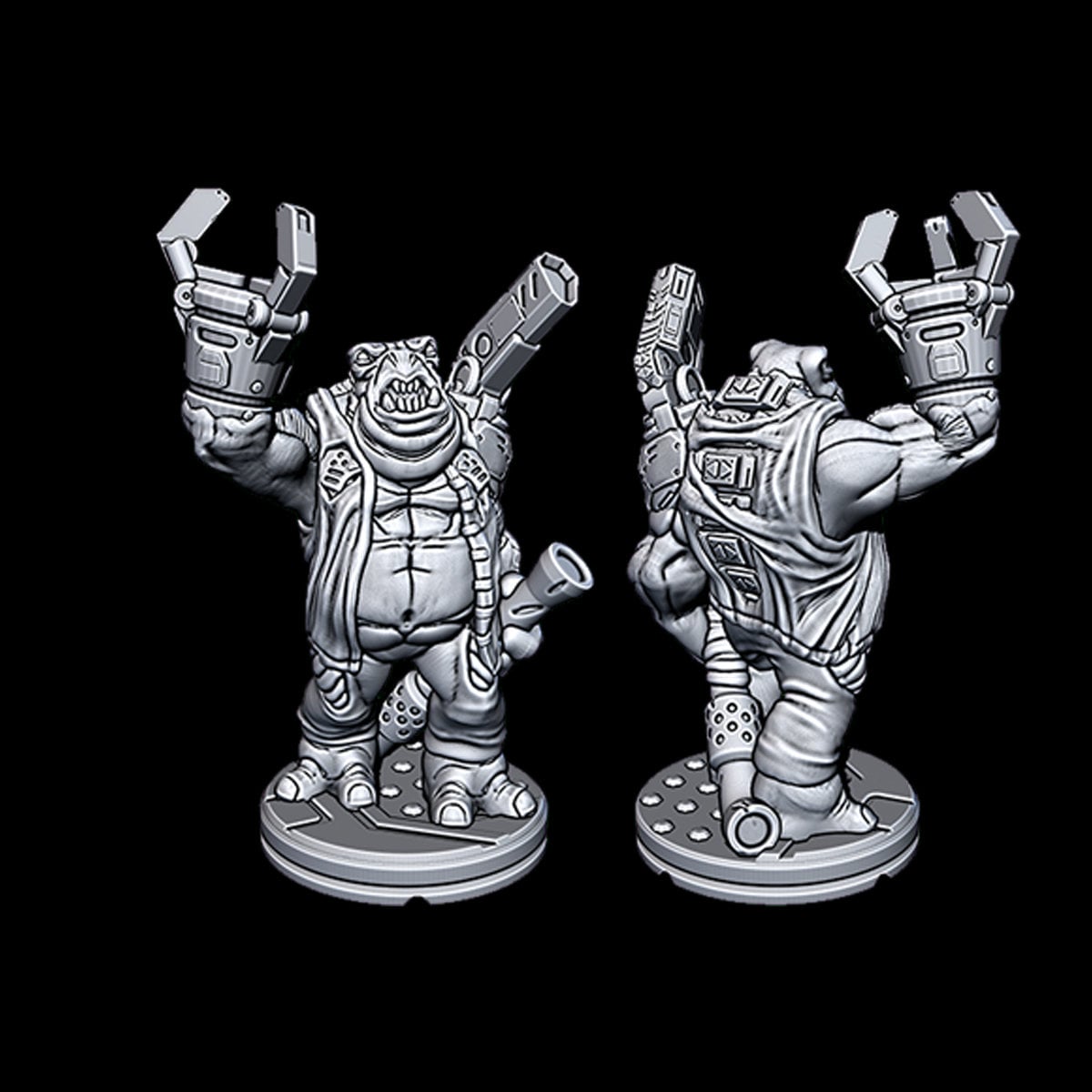 Alien Slag - Novus Landing - Starfinder - Cyberpunk - Science Fiction - Syfy - RPG - Tabletop - Scatter- Terrain- 28 mm / 1"