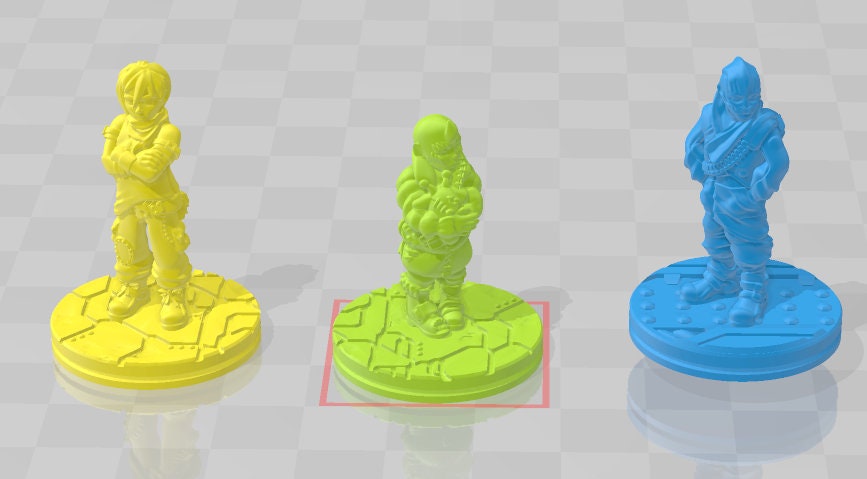 Alien Slum Kids - Novus Landing - Starfinder - Cyberpunk - Science Fiction - Syfy - RPG - Tabletop - Scatter- Terrain- 28 mm / 1"