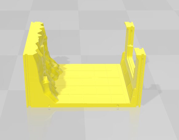 Rock Room - Atomic Shelter - Atom Punk - Starfinder - Cyberpunk - Science Fiction - Syfy - RPG - Tabletop - Scatter - 28mm