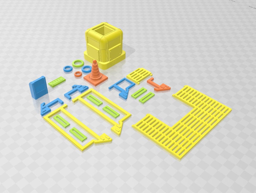 Reactor Room - Atomic Shelter - Atom Punk - Starfinder - Cyberpunk - Science Fiction - Syfy - RPG - Tabletop - Scatter - 28mm