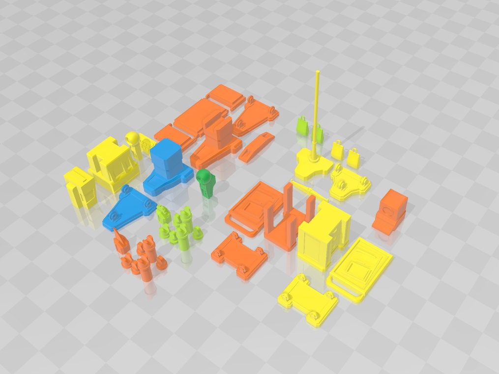 Medical Facility - Atomic Shelter - Atom Punk - Starfinder - Cyberpunk - Science Fiction - Syfy - RPG - Tabletop - Scatter - 28mm