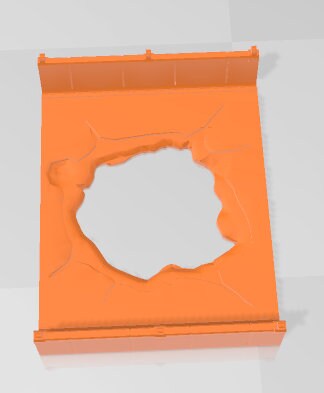 Overpass Set - Oasis in the Sea of Dirt - Atom Punk - Starfinder - Cyberpunk - Science Fiction - Syfy - RPG - Tabletop- Scatter-28mm