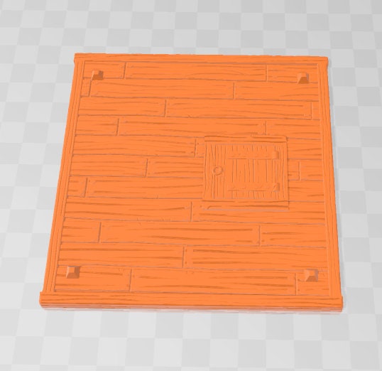 Wood Floors - DND - Dungeons & Dragons - RPG - Pathfinder - Tabletop - TTRPG - City of Oxwell - 28 mm