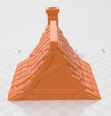 Roofs - DND - Dungeons & Dragons - RPG - Pathfinder - Tabletop - TTRPG - City of Oxwell - 28 mm