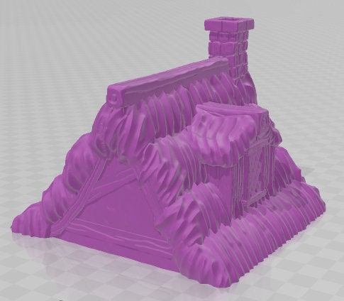 Roofs - DND - Dungeons & Dragons - RPG - Pathfinder - Tabletop - TTRPG - City of Oxwell - 28 mm