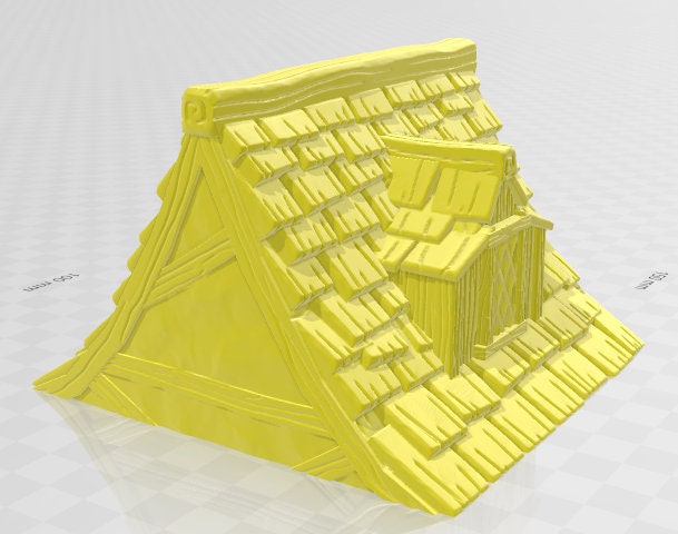 Roofs - DND - Dungeons & Dragons - RPG - Pathfinder - Tabletop - TTRPG - City of Oxwell - 28 mm